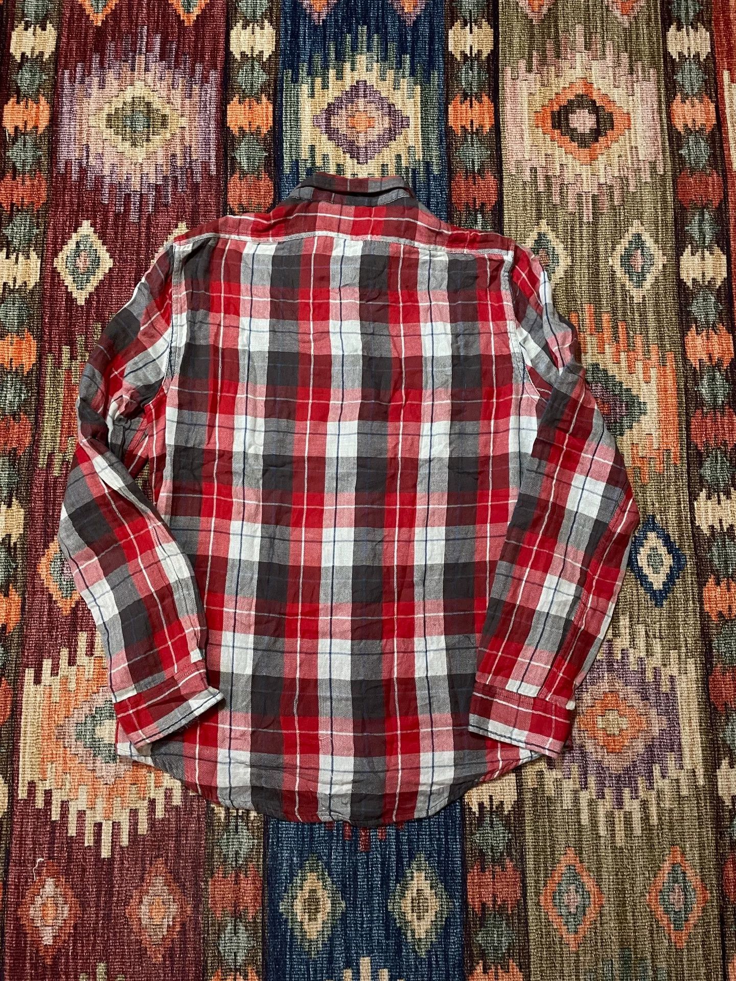 Denim & Supply Ralph Lauren Ralph Lauren Denim Supply Plaid Work Shirt Size US M / EU 48-50 / 2 - 2 Thumbnail