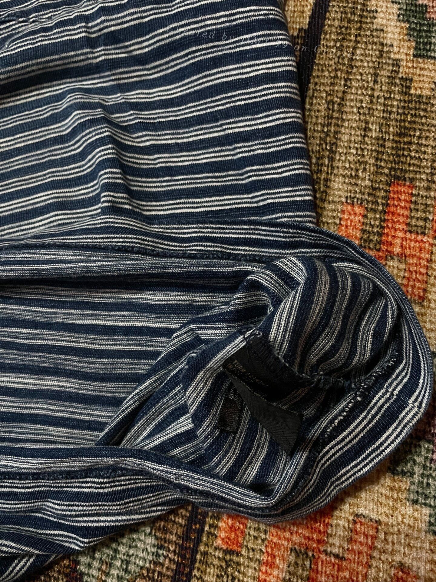 RRL Ralph Lauren RRL Stripe Pocket Short Sleeve T-shirt S Size US S / EU 44-46 / 1 - 5 Thumbnail