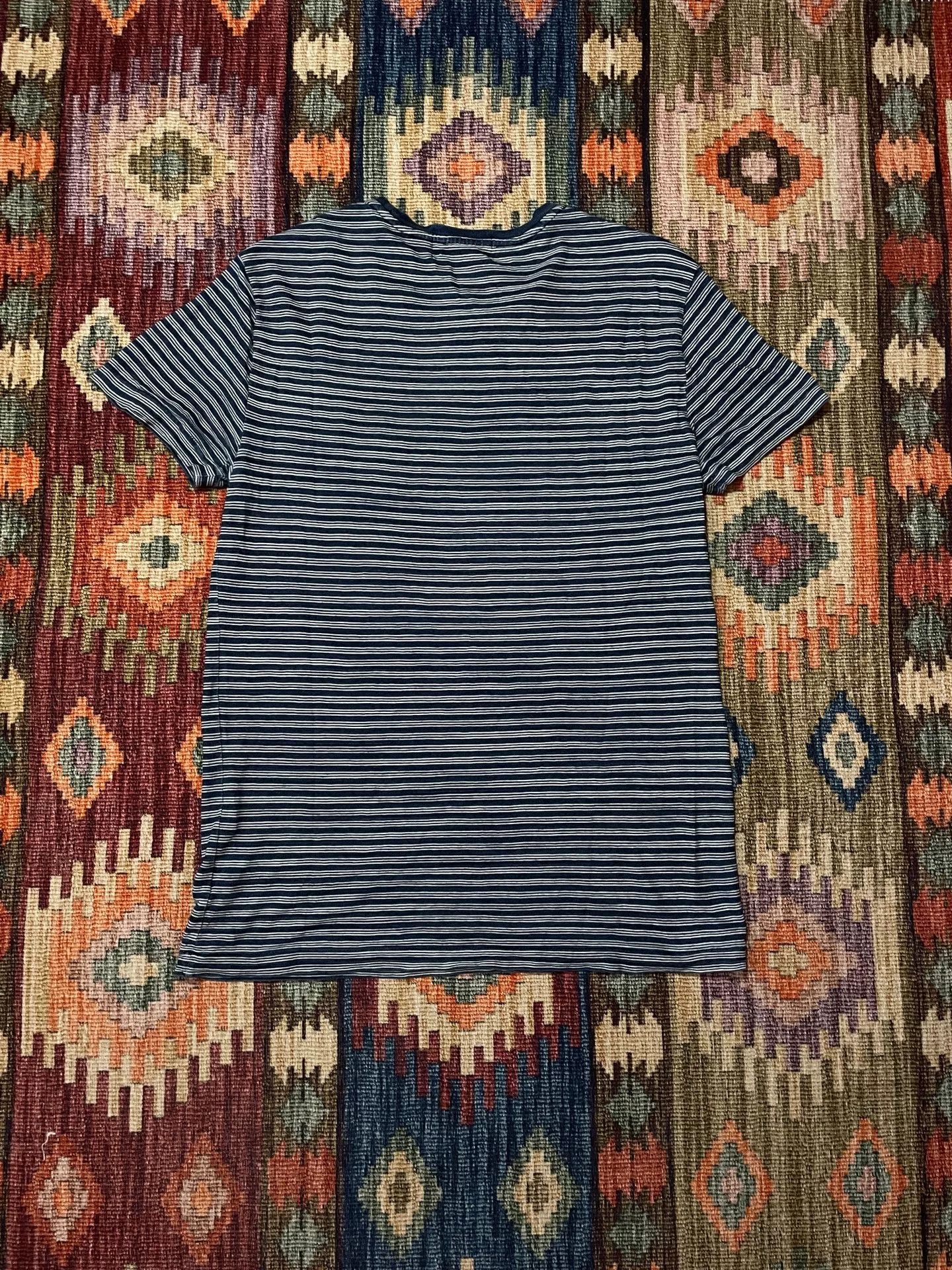 RRL Ralph Lauren RRL Stripe Pocket Short Sleeve T-shirt S Size US S / EU 44-46 / 1 - 2 Thumbnail