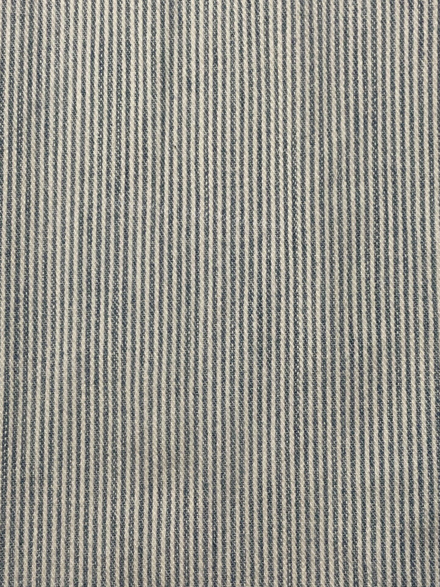 RRL Ralph Lauren RRL Vintage White Gray Stripe Work Shirt Size US M / EU 48-50 / 2 - 6 Thumbnail