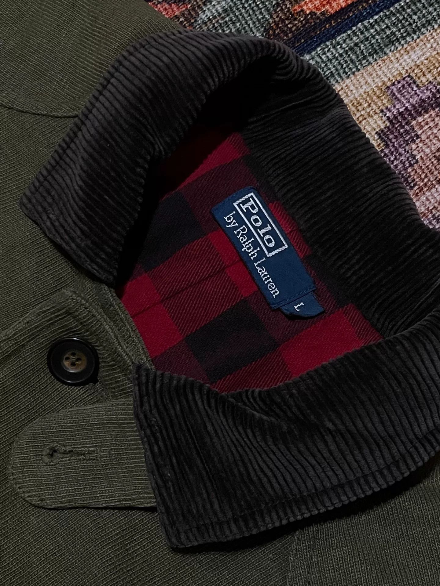Ralph Lauren RALPH LAUREN Knit Multi-Pocket Hunting Jacket L Size US L / EU 52-54 / 3 - 4 Thumbnail