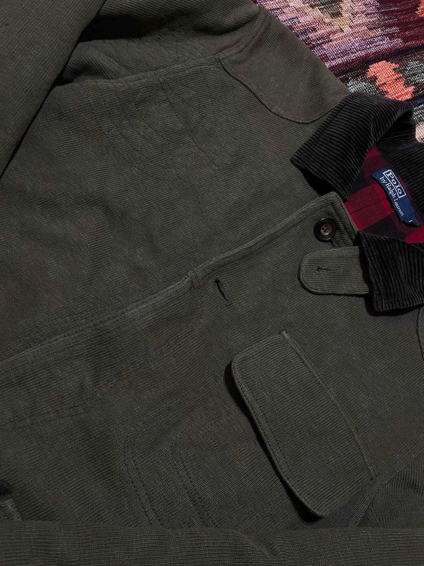 Ralph Lauren RALPH LAUREN Knit Multi-Pocket Hunting Jacket L Size US L / EU 52-54 / 3 - 6 Thumbnail