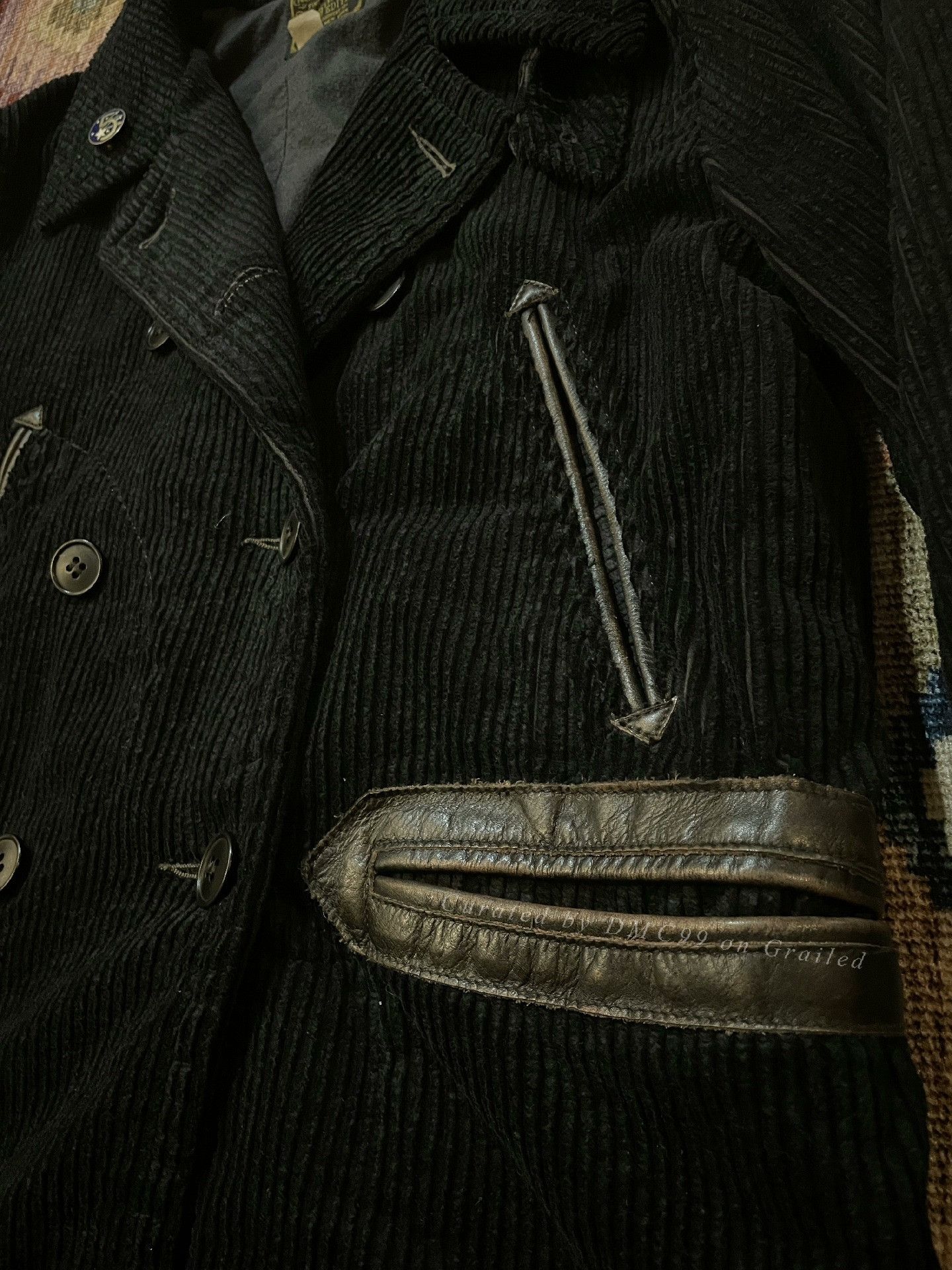 RRL Ralph Lauren RRL Double RL 2019 Limited Indigo Corduroy 740 Naval Coat Size US M / EU 48-50 / 2 - 4 Thumbnail
