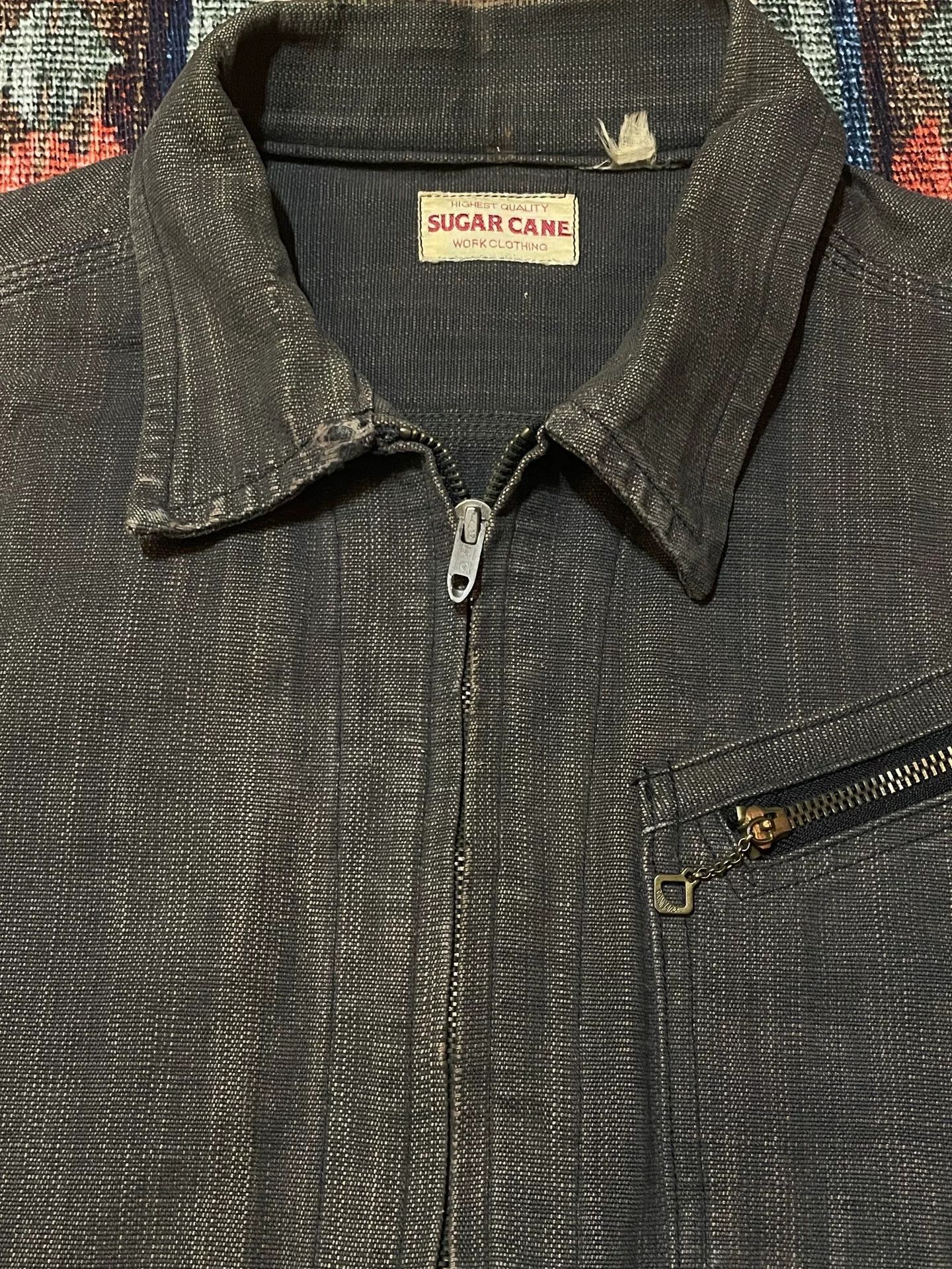 Sugar Cane Sugar Cane Washed Distressed Jacket Size US M / EU 48-50 / 2 - 3 Thumbnail