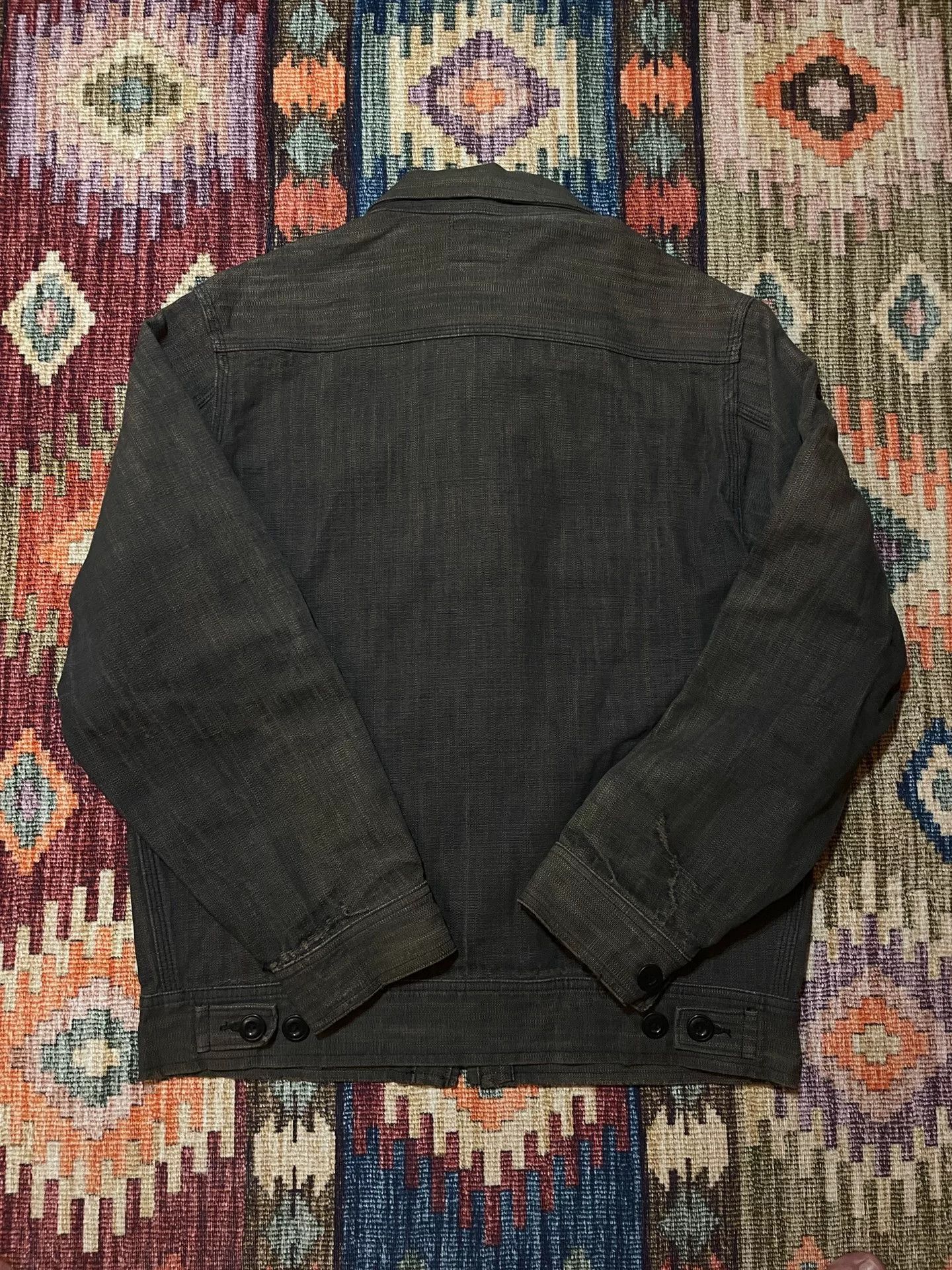 Sugar Cane Sugar Cane Washed Distressed Jacket Size US M / EU 48-50 / 2 - 2 Thumbnail