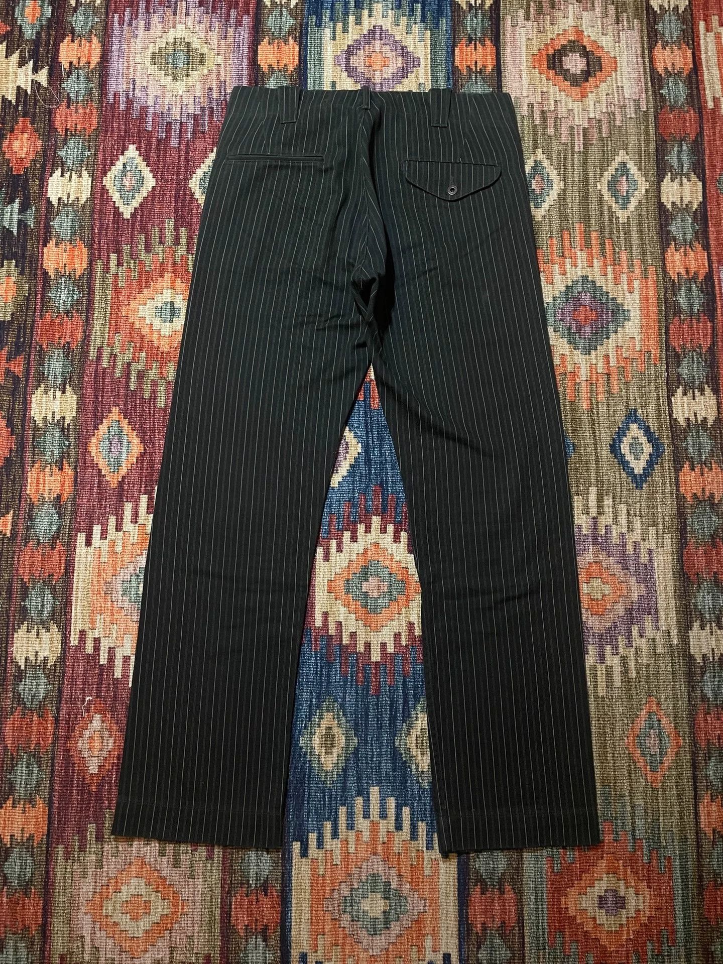 RRL Ralph Lauren RRL Rare Depp Washed Striped Cargo Pants Size US 29 - 2 Thumbnail