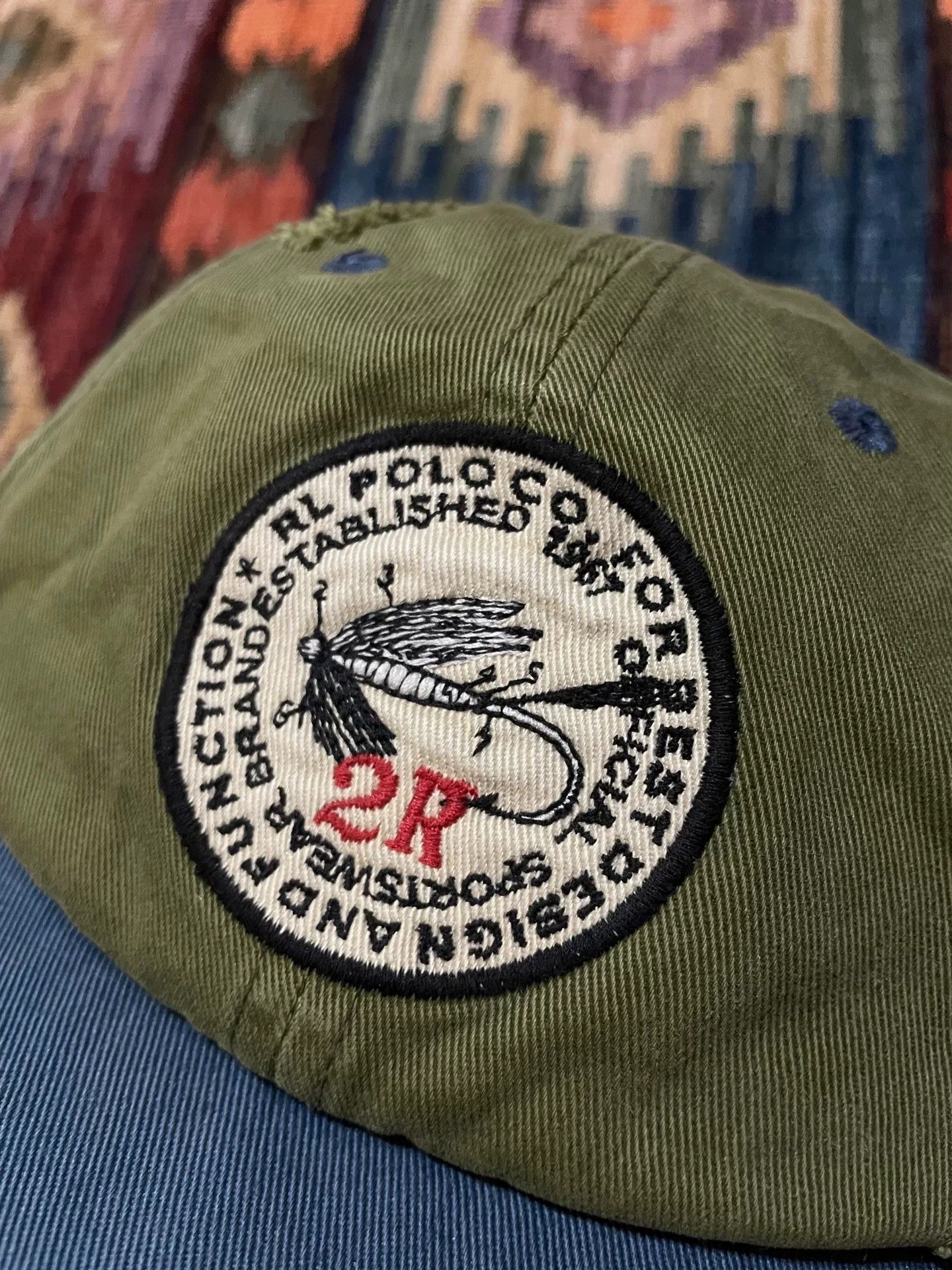Ralph Lauren RALPH LAUREN Vintage Fishing Baseball Cap Size ONE SIZE - 4 Thumbnail
