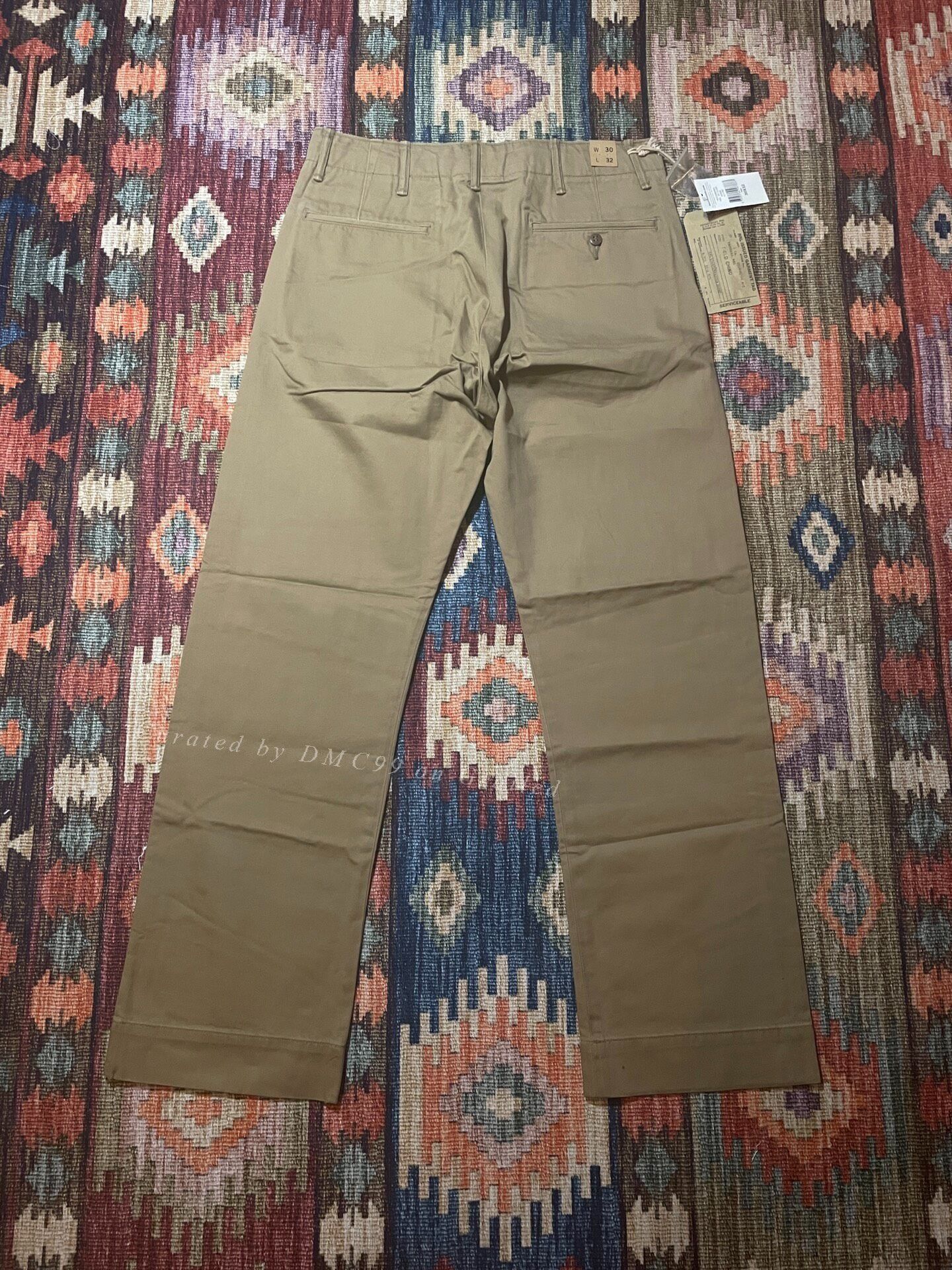 RRL Ralph Lauren RRL Vintage Beige Officer Pants 30.32 Size US 32 / EU 48 - 2 Thumbnail