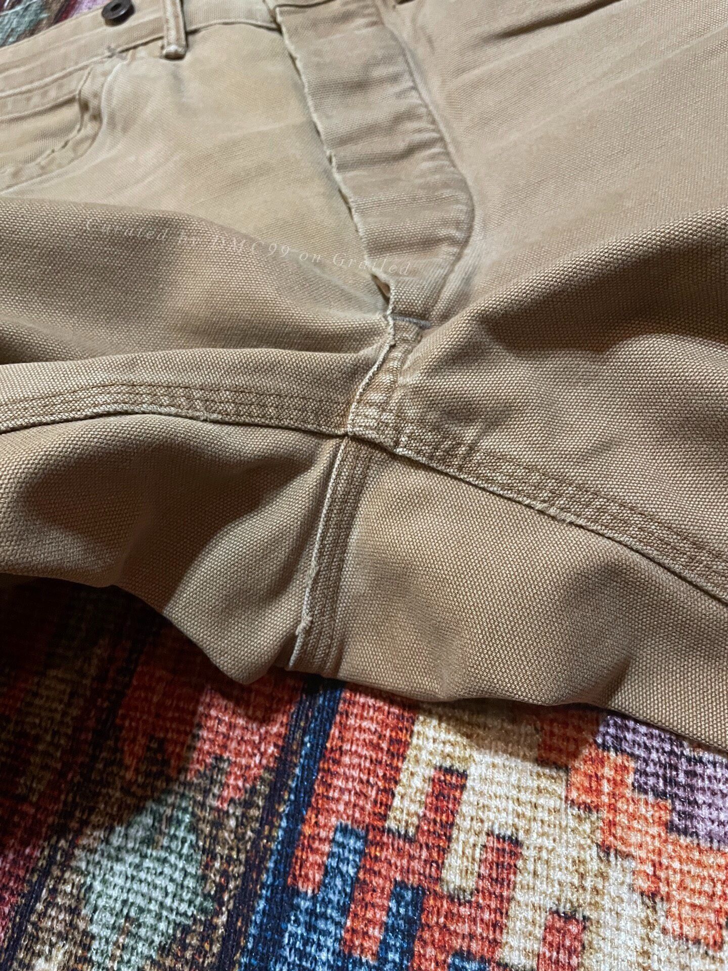 RRL Ralph Lauren RRL Vintage Logger Work Pants Size US 32 / EU 48 - 6 Thumbnail