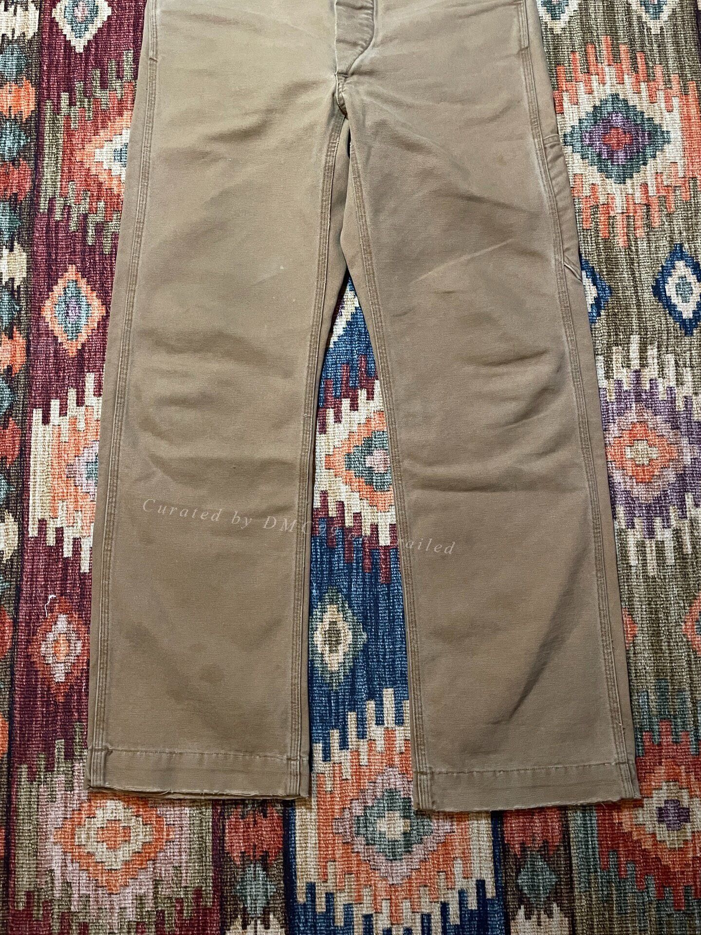RRL Ralph Lauren RRL Vintage Logger Work Pants Size US 32 / EU 48 - 4 Thumbnail