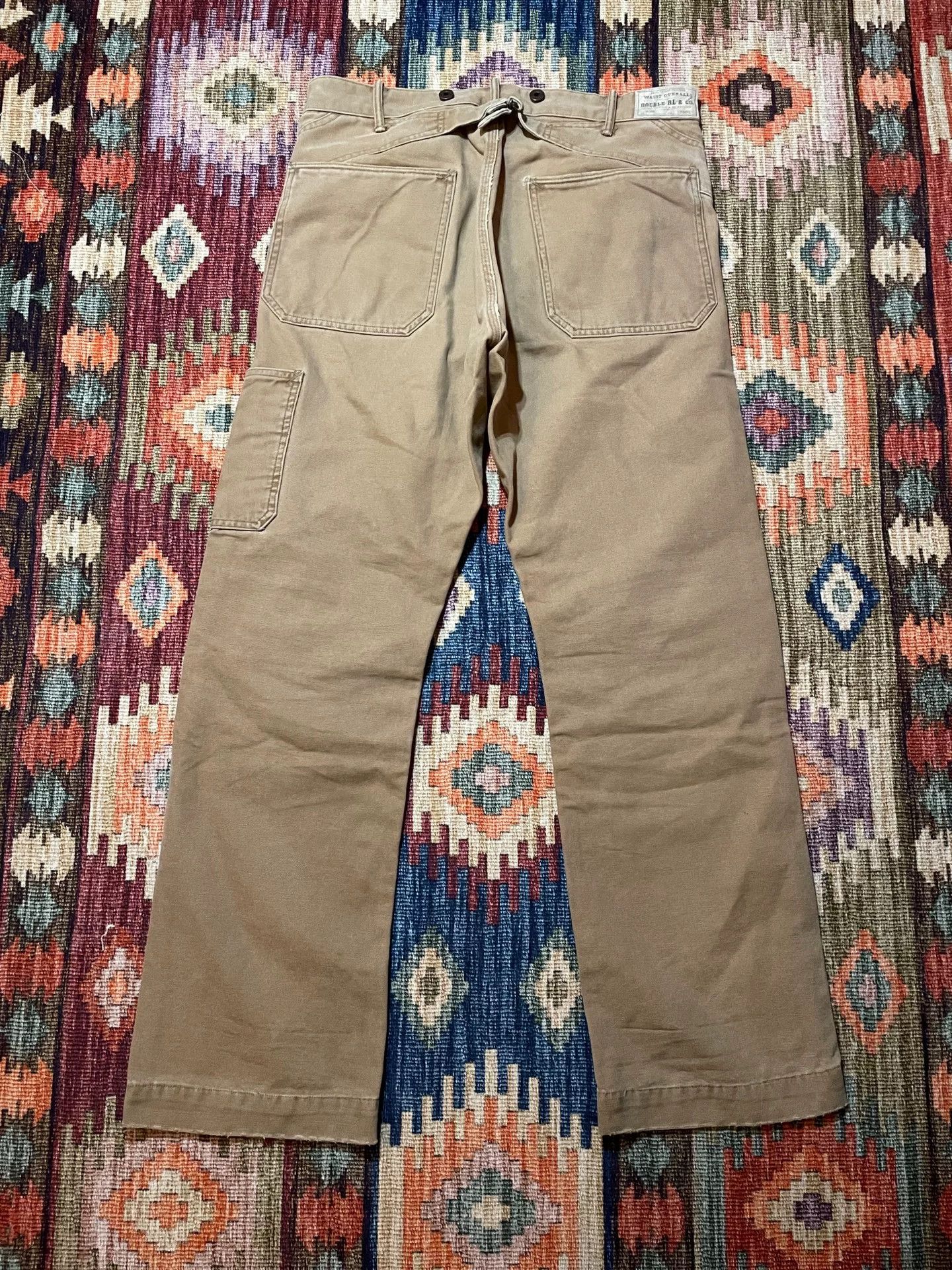 RRL Ralph Lauren RRL Vintage Logger Work Pants Size US 32 / EU 48 - 2 Thumbnail