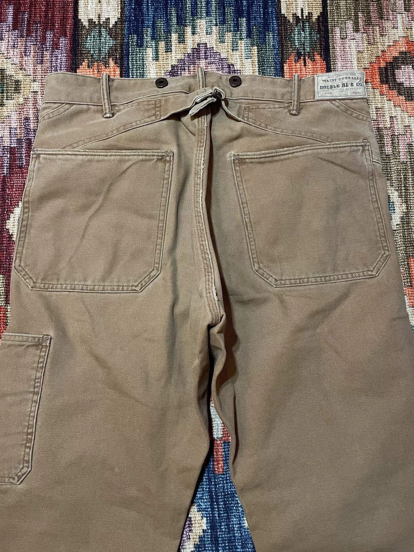 RRL Ralph Lauren RRL Vintage Logger Work Pants Size US 32 / EU 48 - 5 Thumbnail