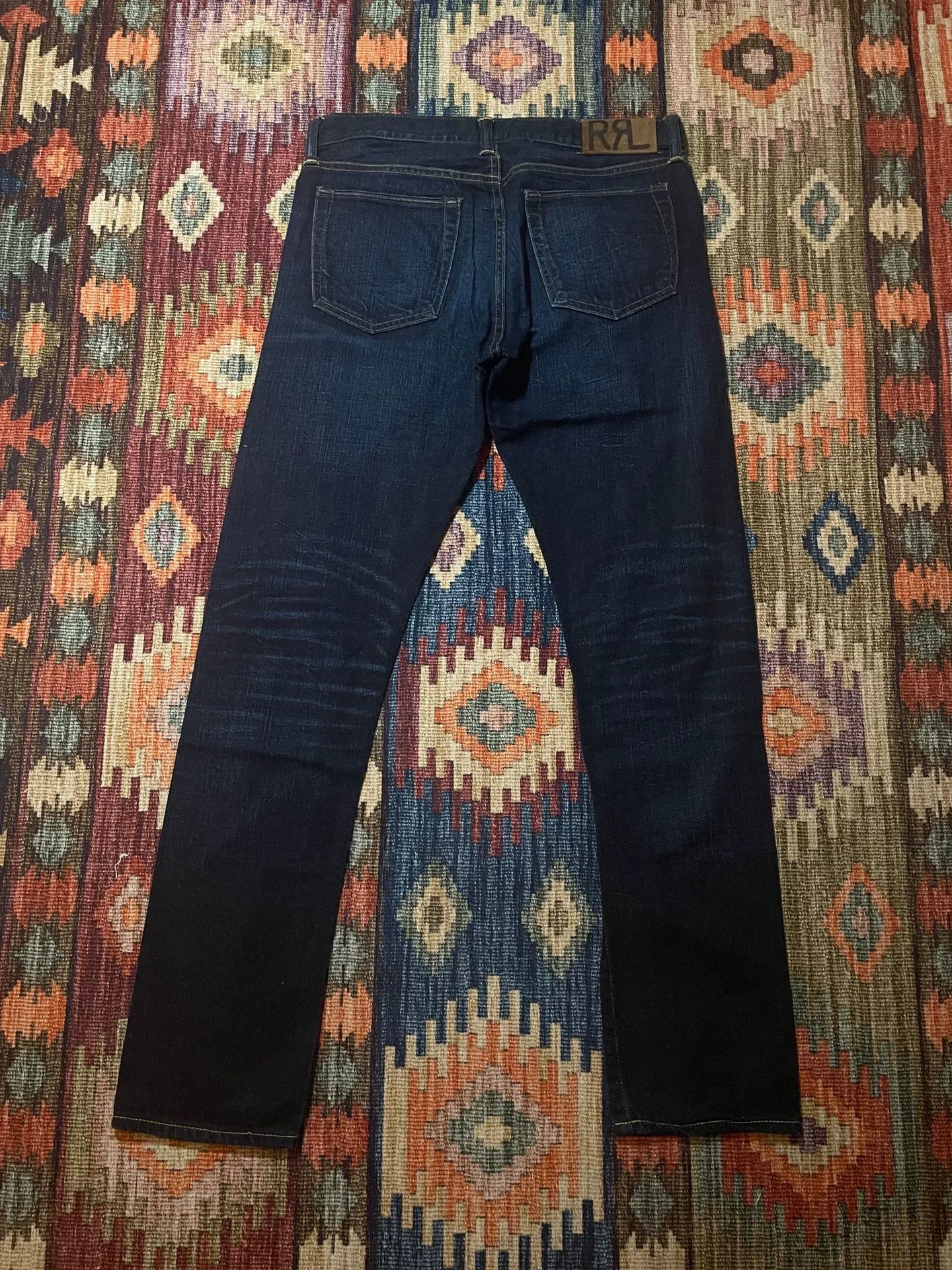RRL Ralph Lauren RRL Vintage USA Selvedge Jeans Size US 32 / EU 48 - 2 Thumbnail