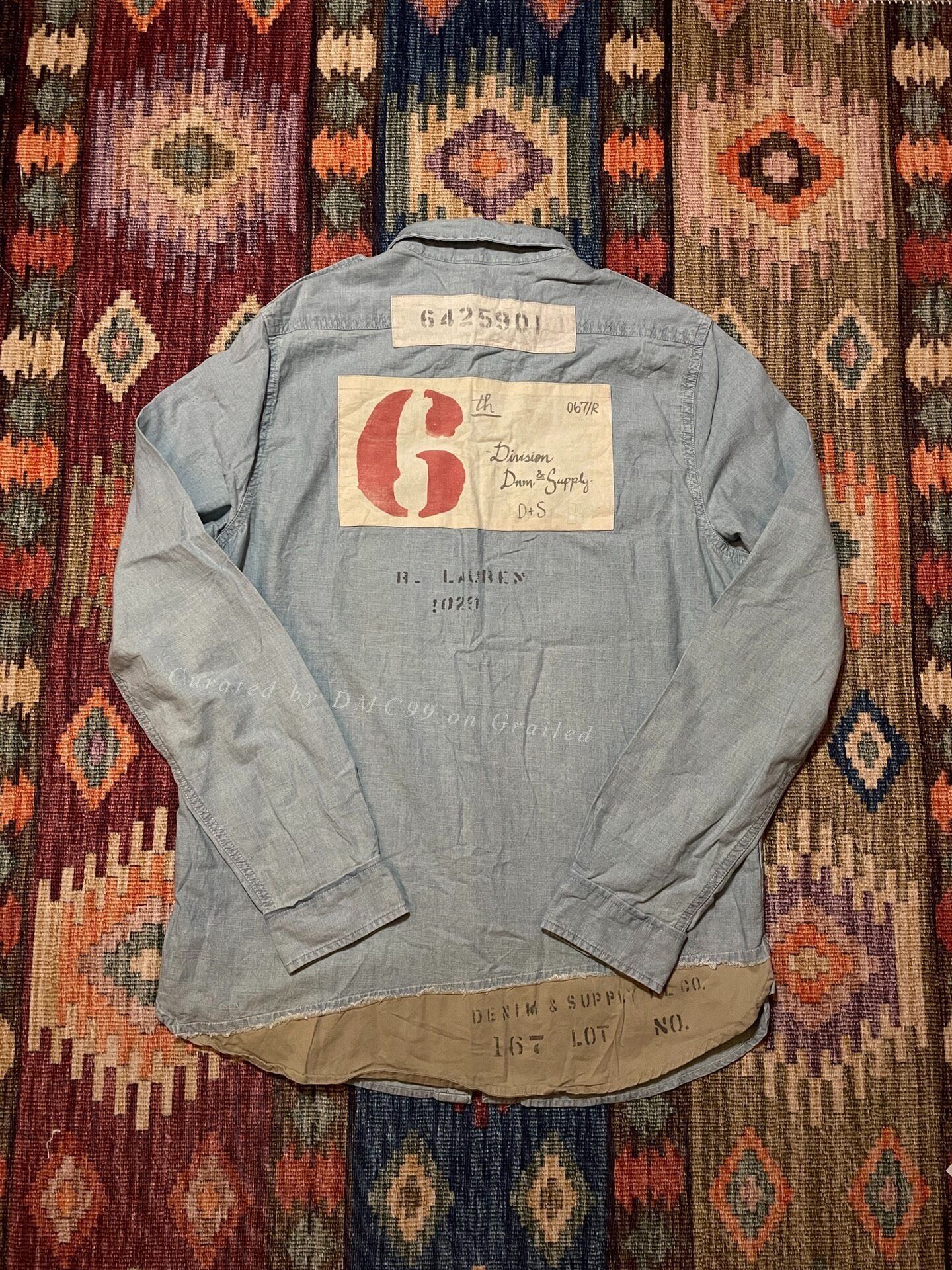 Denim & Supply Ralph Lauren Ralph Lauren Denim Supply Military Pocket Shirt Size US M / EU 48-50 / 2 - 2 Thumbnail