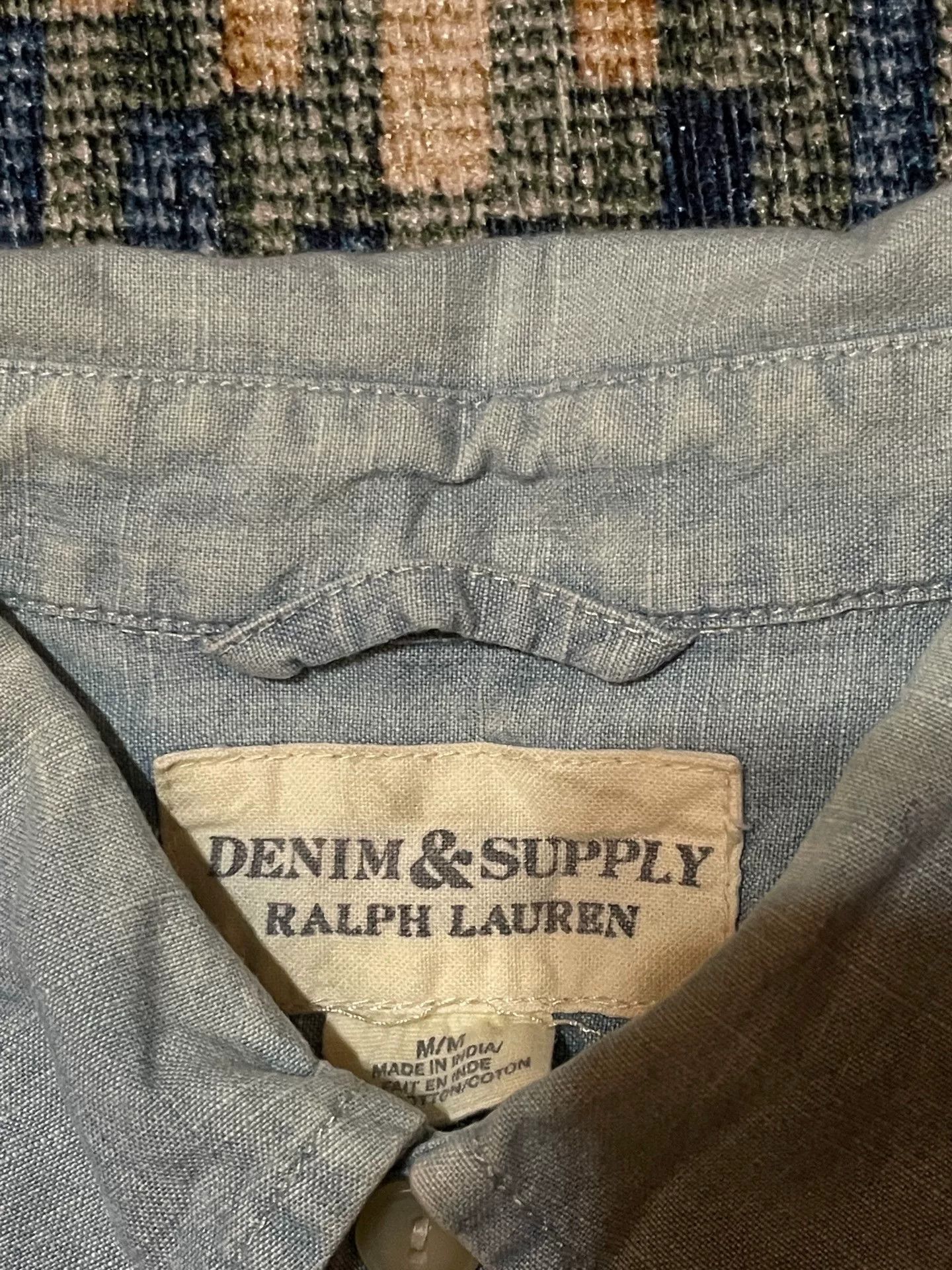 Denim & Supply Ralph Lauren Ralph Lauren Denim Supply Military Pocket Shirt Size US M / EU 48-50 / 2 - 3 Thumbnail