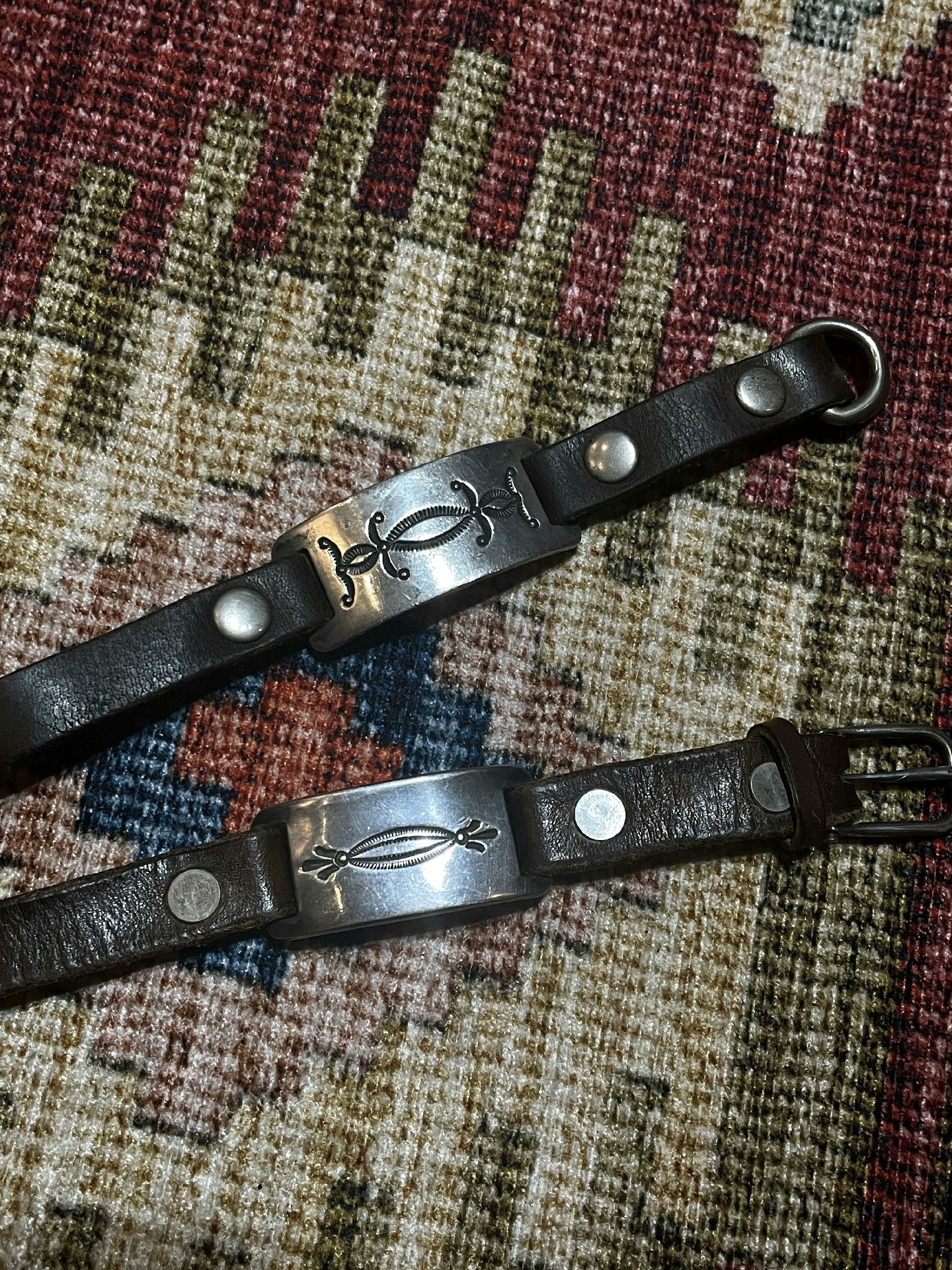 RRL Ralph Lauren RRL Vintage Leather Bracelet Size ONE SIZE - 5 Thumbnail