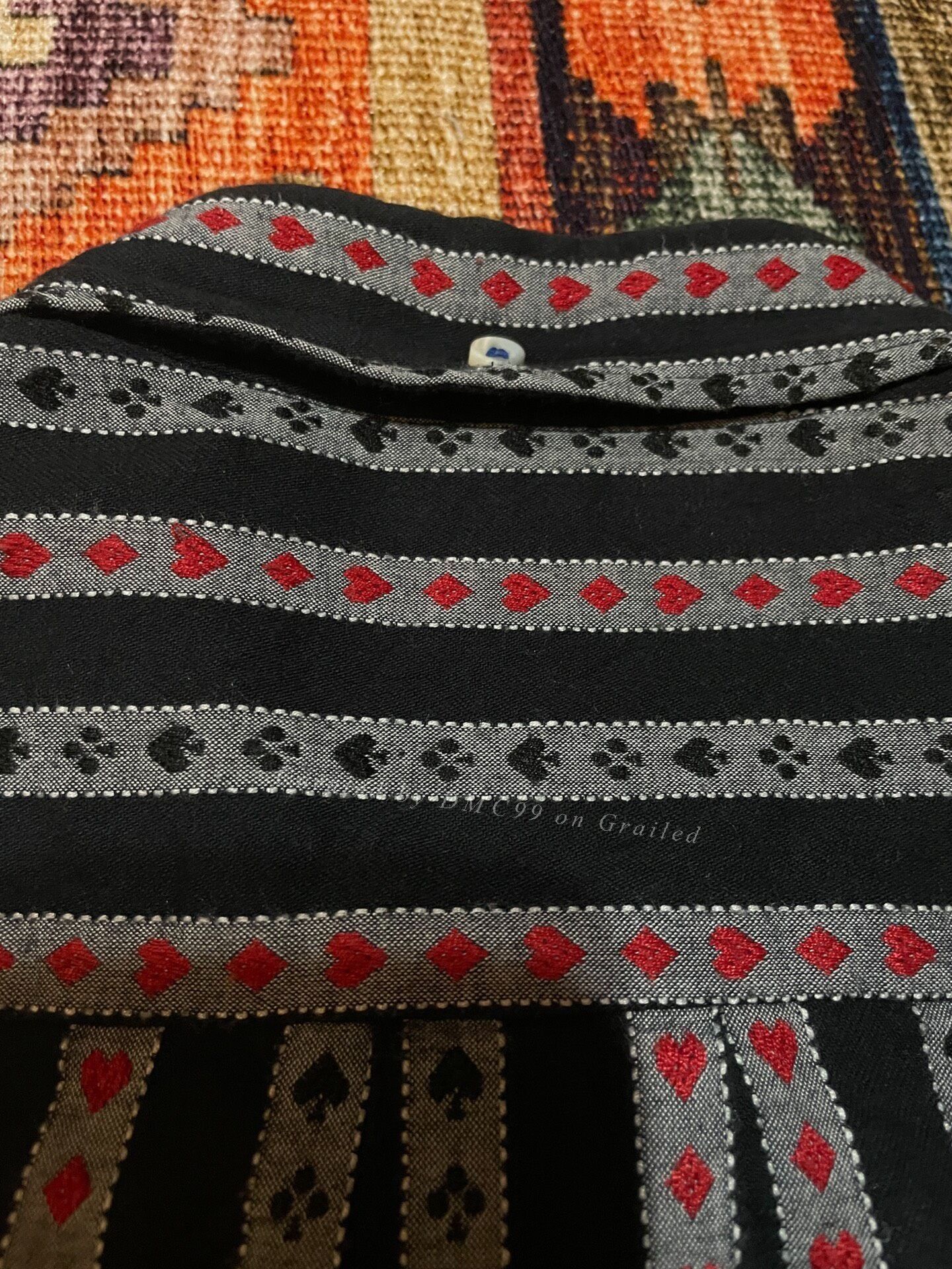 Sugar Cane Sugar Cane Embroidered Jacquard Gambler Shirt Size US M / EU 48-50 / 2 - 6 Thumbnail