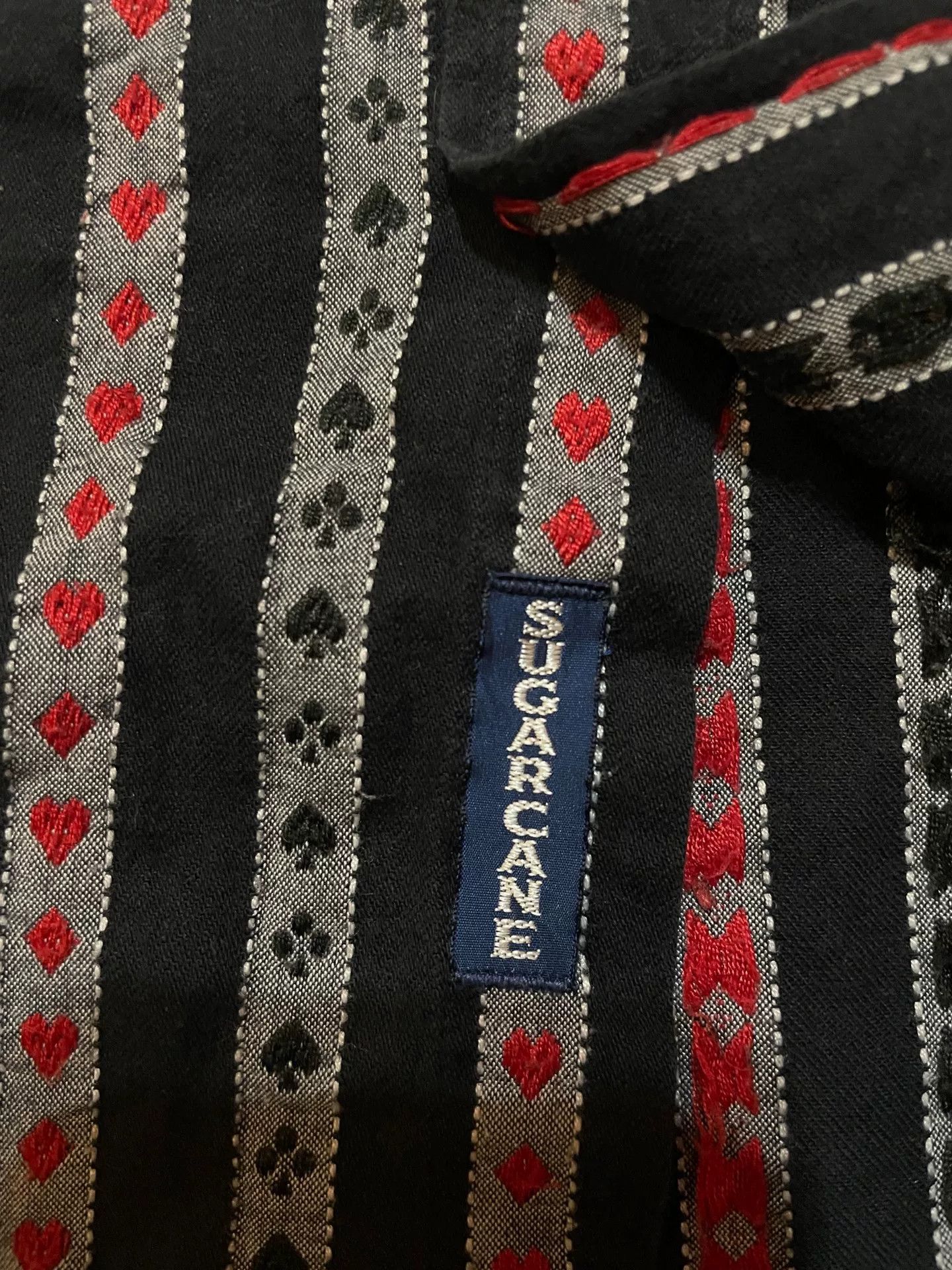 Sugar Cane Sugar Cane Embroidered Jacquard Gambler Shirt Size US M / EU 48-50 / 2 - 8 Thumbnail