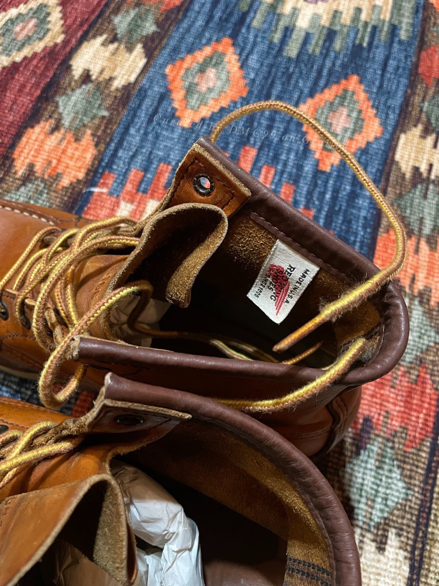 Red Wing Redwing 875 Vintage Sunset Yellow Size US 7.5 / EU 40-41 - 5 Thumbnail
