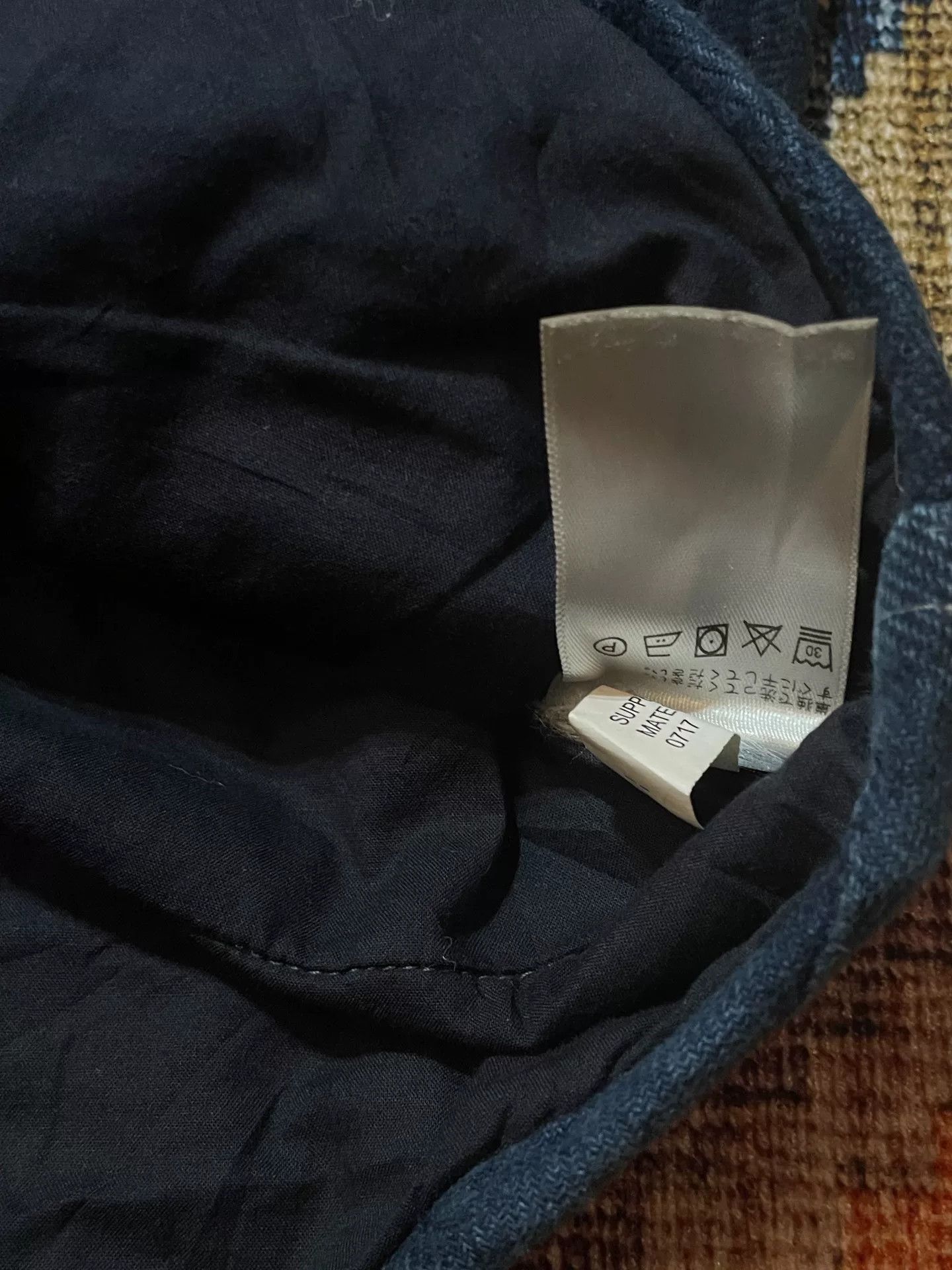 Ralph Lauren Ralph Lauren Indigo Patchwork Thick Coat Size US M / EU 48-50 / 2 - 8 Thumbnail
