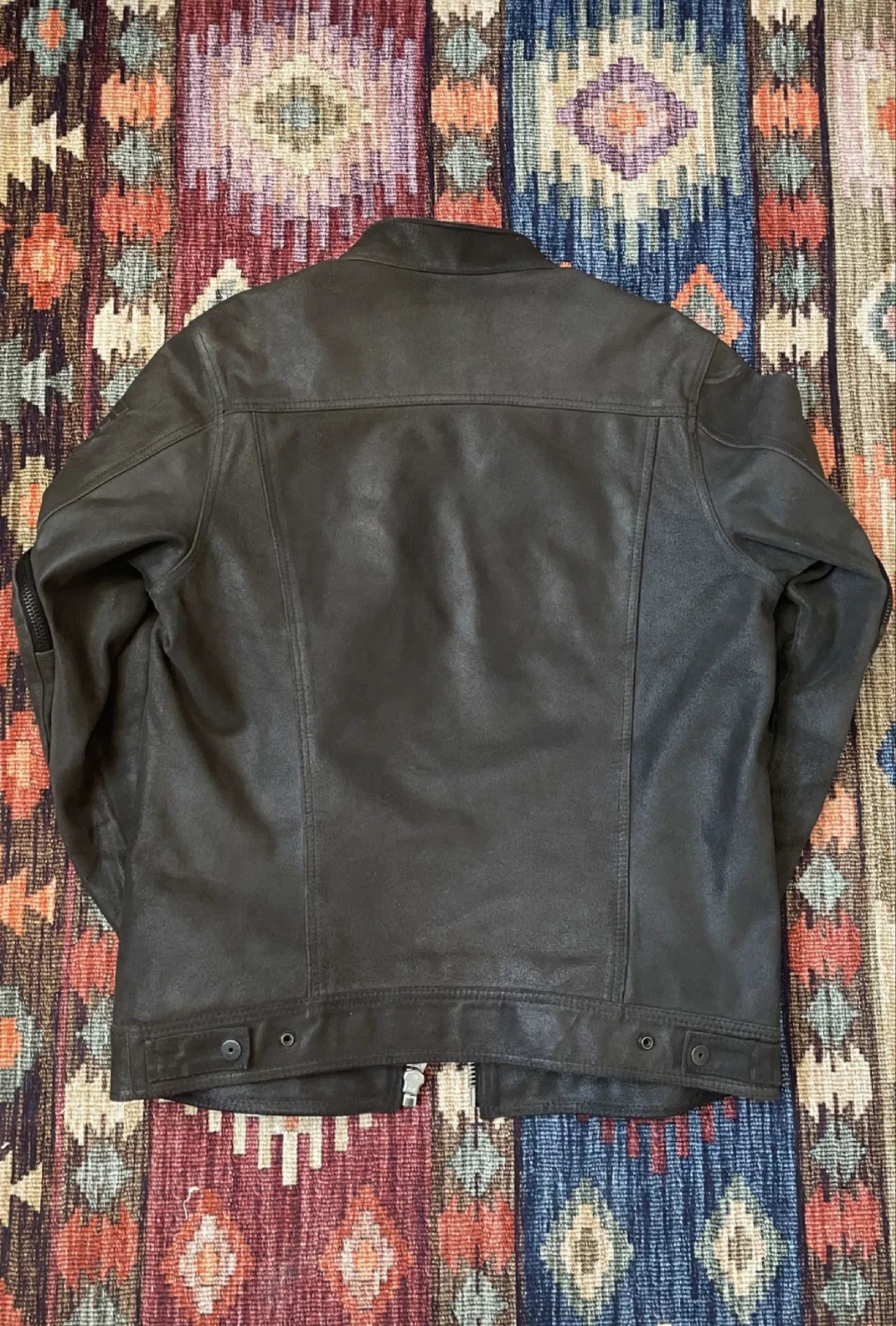 G-Star Gstar Raw Vintage Leather Jacket Size US M / EU 48-50 / 2 - 2 Thumbnail