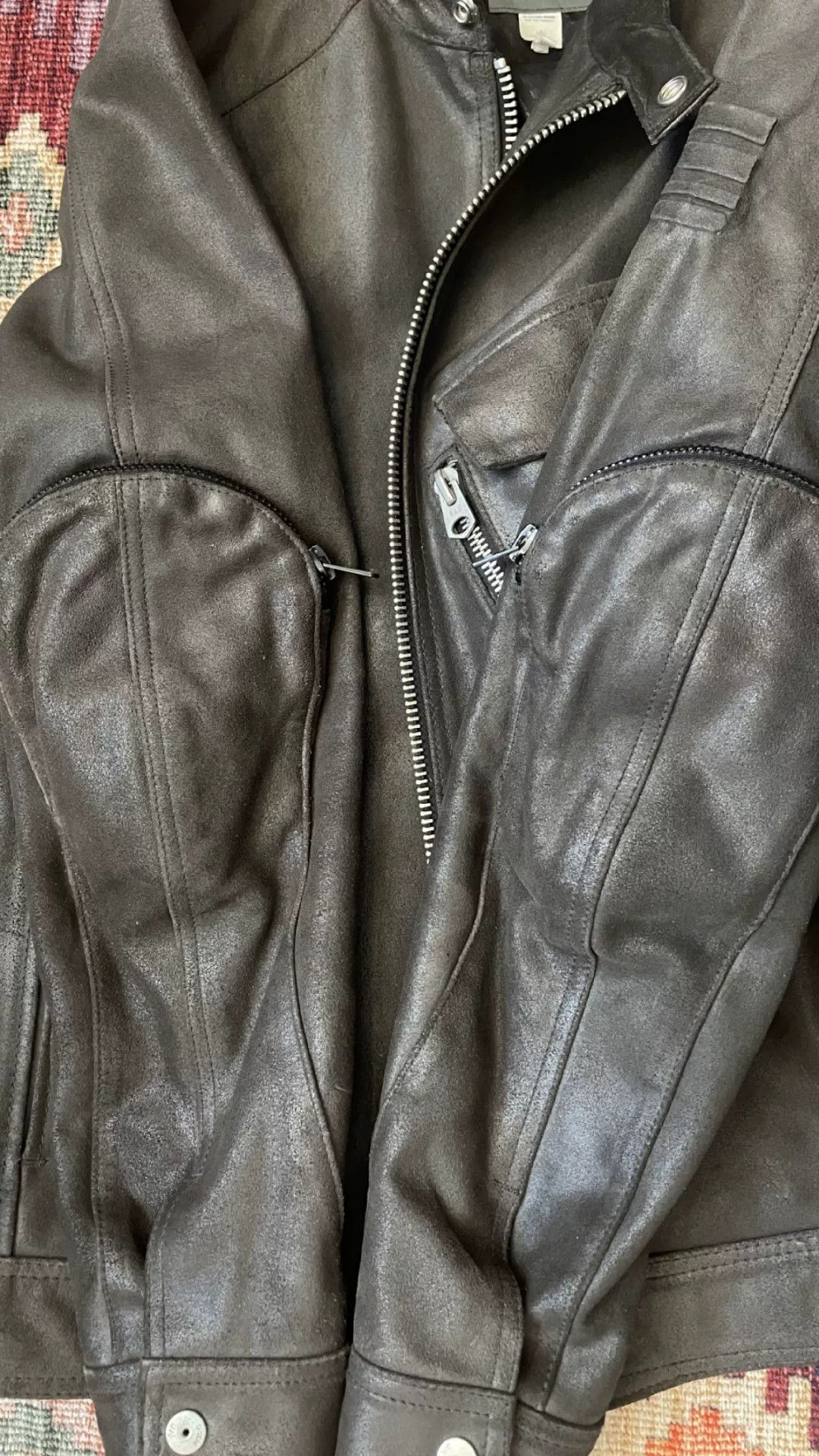 G-Star Gstar Raw Vintage Leather Jacket Size US M / EU 48-50 / 2 - 4 Thumbnail