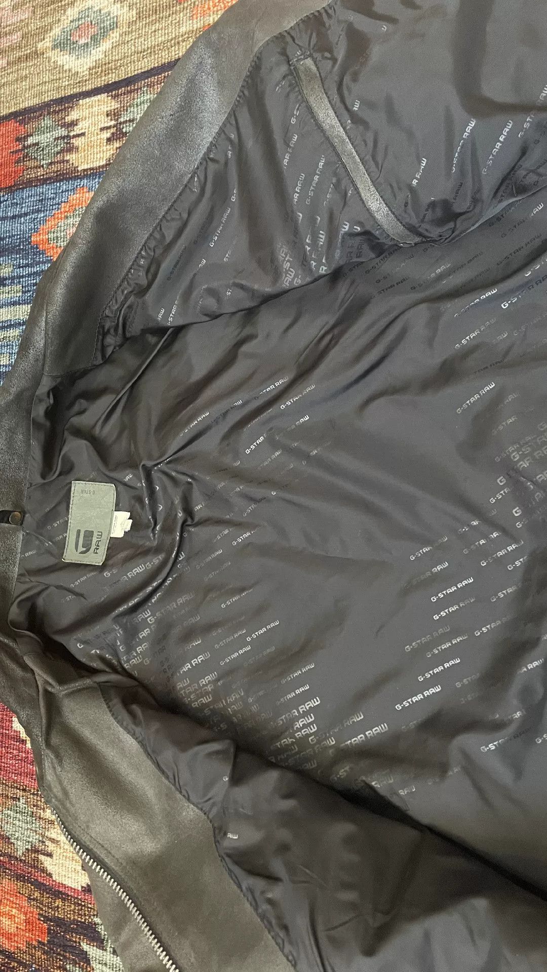 G-Star Gstar Raw Vintage Leather Jacket Size US M / EU 48-50 / 2 - 6 Thumbnail