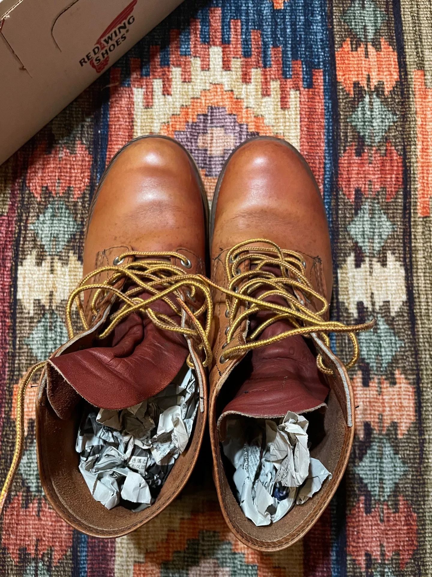 Red Wing Redwing 8166 Leather Boots Size US 8.5 / EU 41-42 - 5 Thumbnail