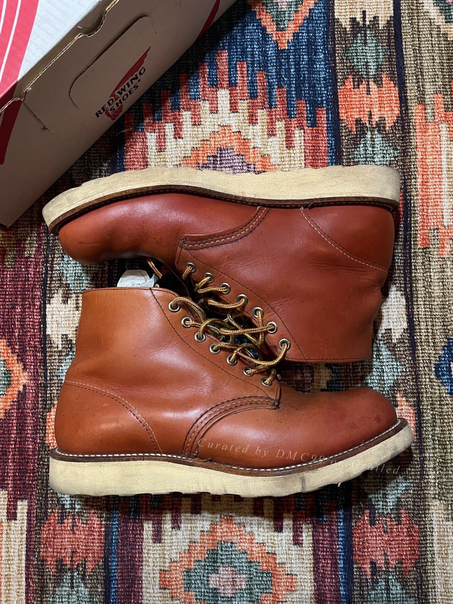 Red Wing Redwing 8166 Leather Boots Size US 8.5 / EU 41-42 - 3 Thumbnail