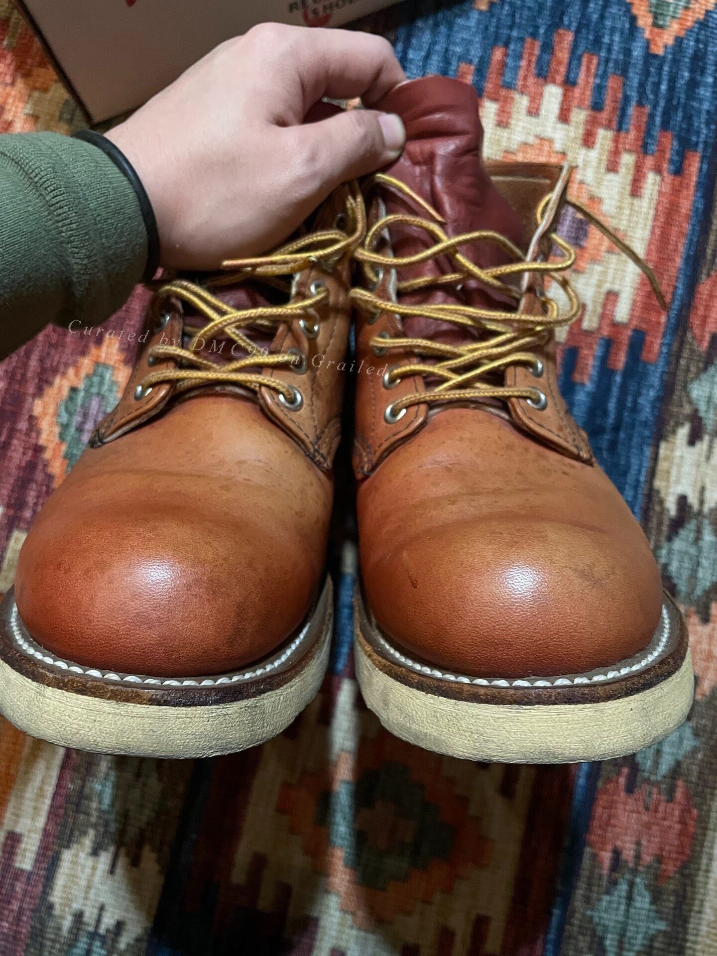 Red Wing Redwing 8166 Leather Boots Size US 8.5 / EU 41-42 - 4 Thumbnail