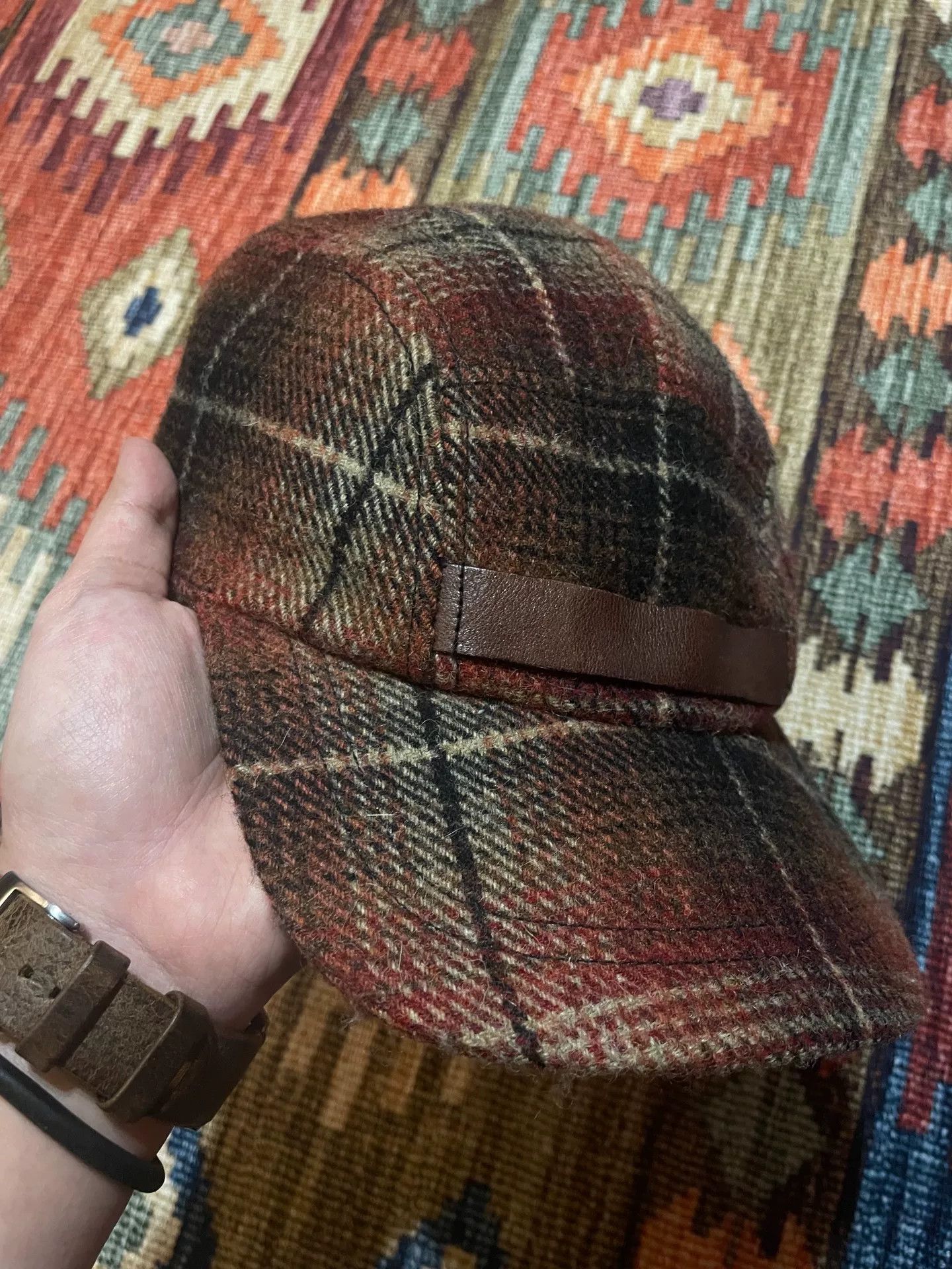 RRL Ralph Lauren RRL Vintage Wool Flat Cap Size ONE SIZE - 2 Thumbnail