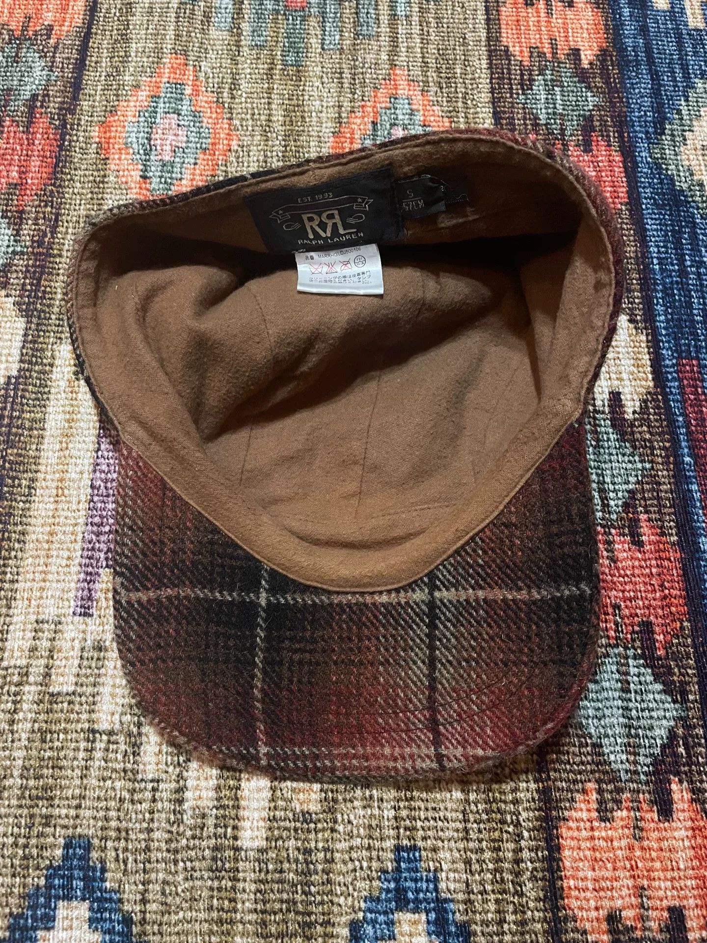 RRL Ralph Lauren RRL Vintage Wool Flat Cap Size ONE SIZE - 5 Thumbnail