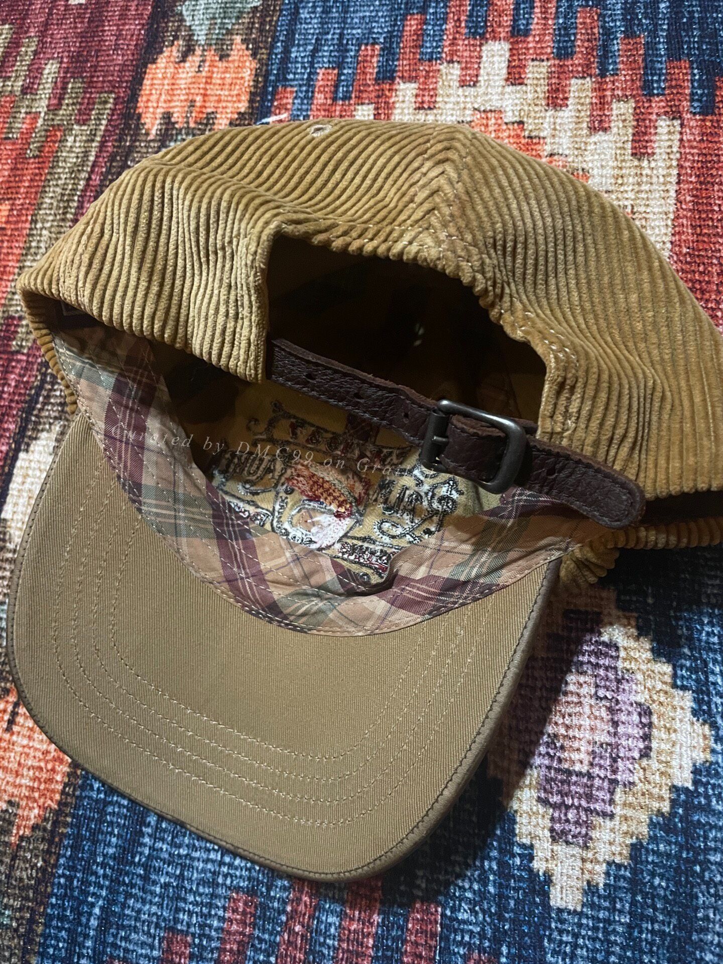 Polo Ralph Lauren RALPH LAUREN Vintage Corduroy Fishing Cap Size ONE SIZE - 4 Thumbnail