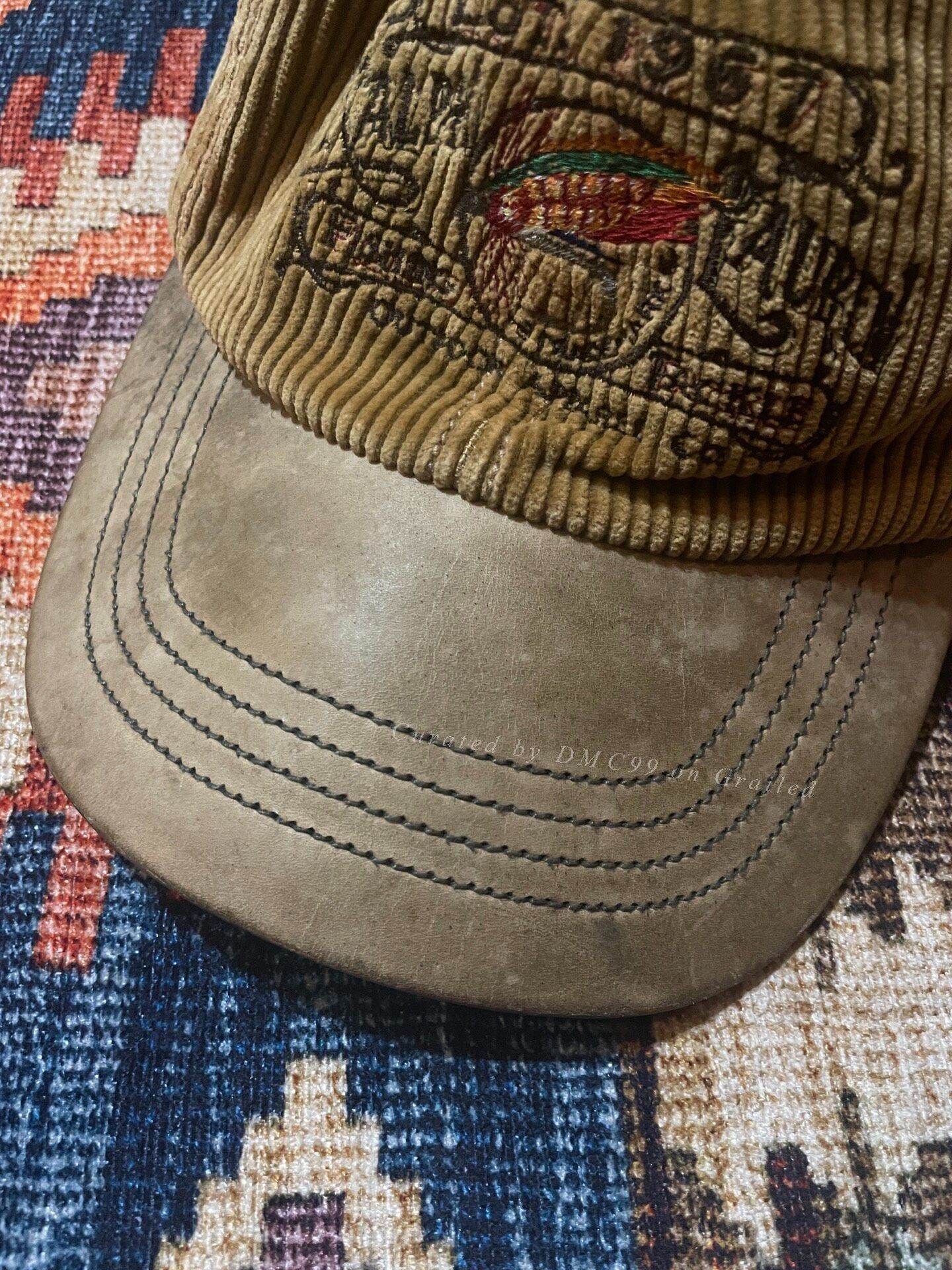 Polo Ralph Lauren RALPH LAUREN Vintage Corduroy Fishing Cap Size ONE SIZE - 3 Thumbnail