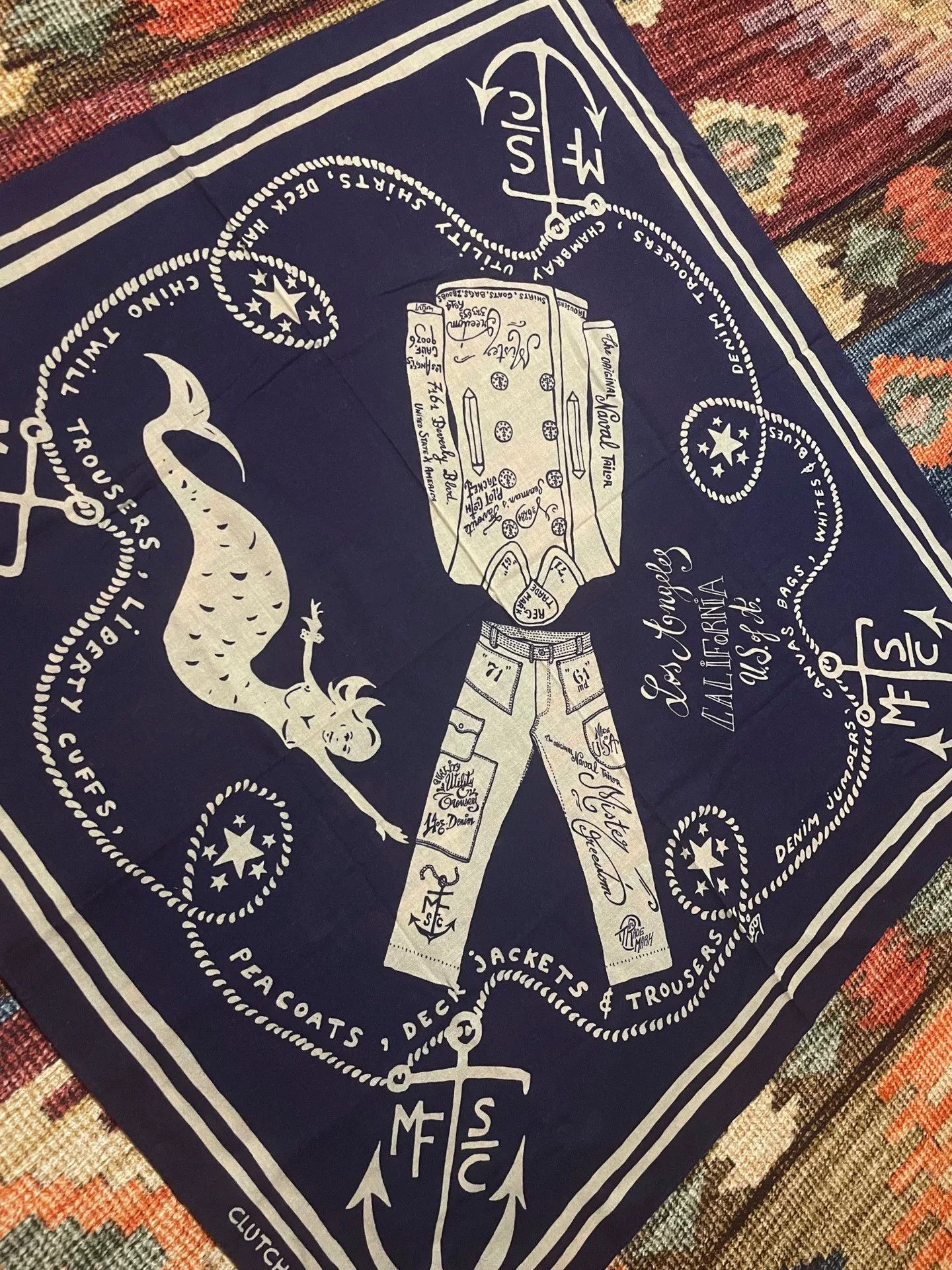Mister Freedom Mister Freedom Limited Edition Mermaid Bandana Size ONE SIZE - 2 Thumbnail