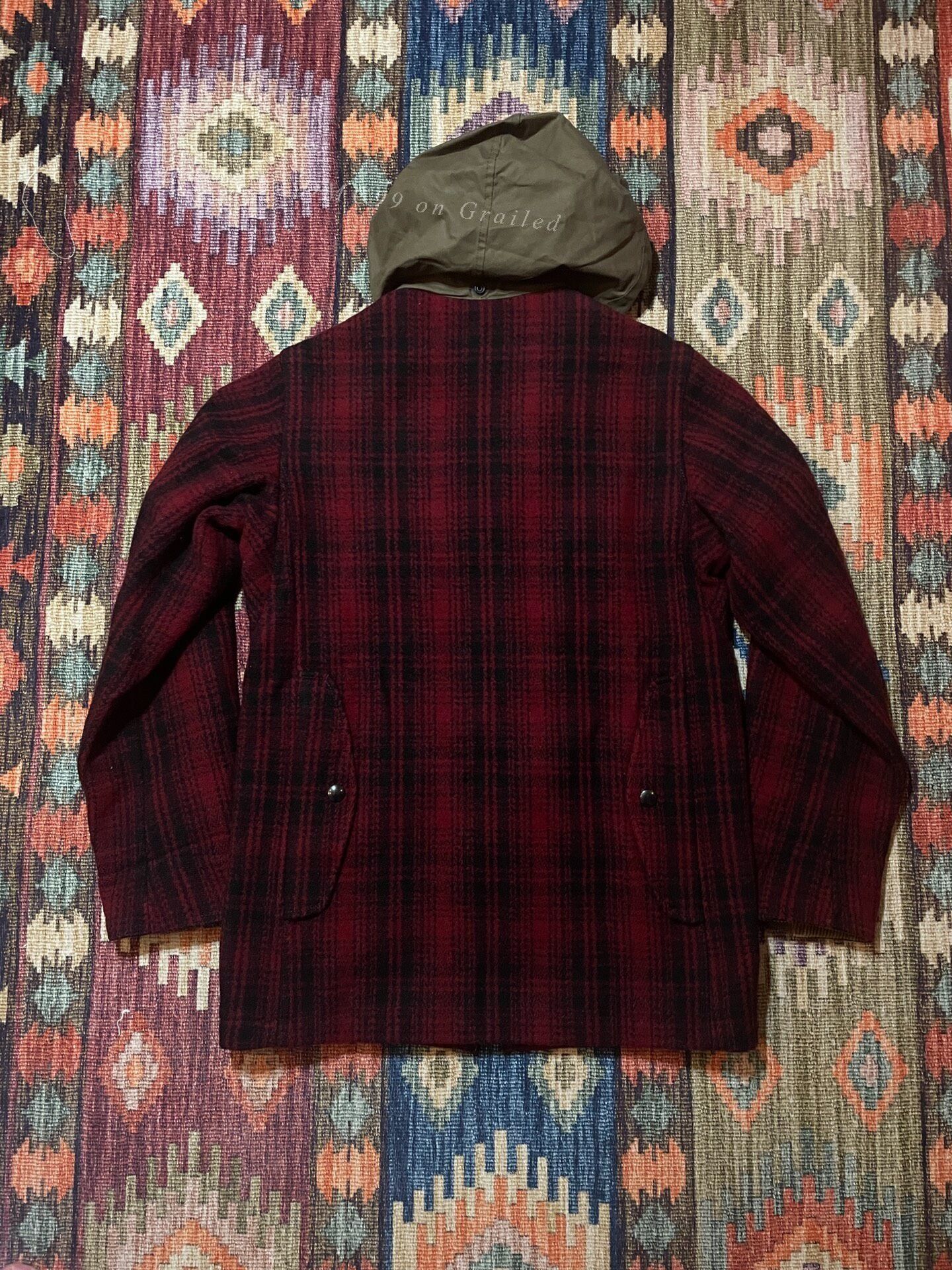 RRL Ralph Lauren RRL Wool Check Hiking Hunting Coat Size US S / EU 44-46 / 1 - 2 Thumbnail