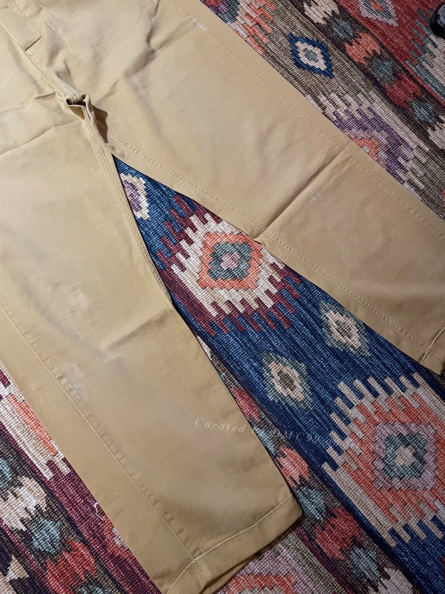 LVC LVC Levi's Khaki Splatter Cargo Pants Size US 32 / EU 48 - 4 Thumbnail