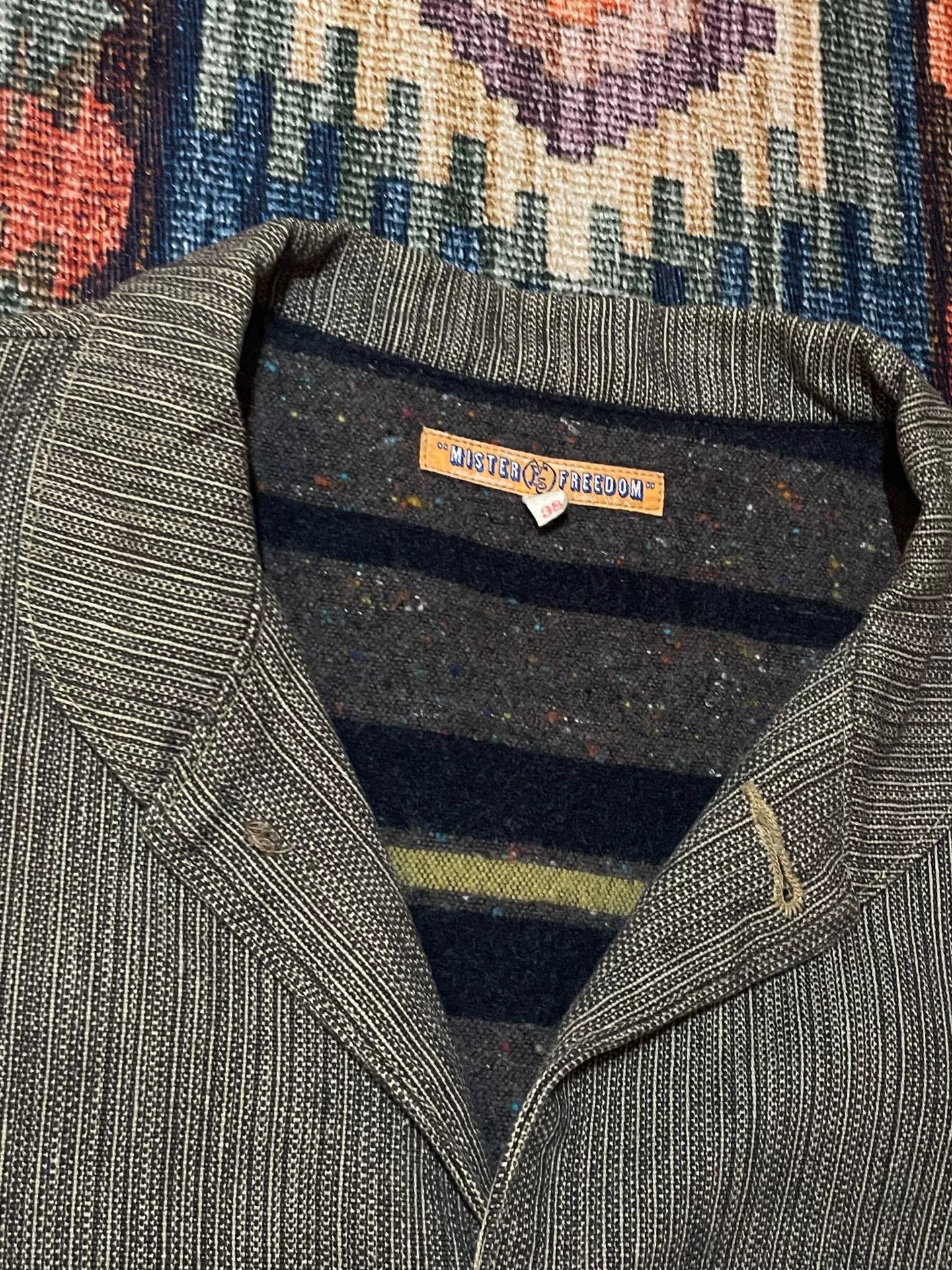 Mister Freedom Mister Freedom Vintage Striped Jacket Size US M / EU 48-50 / 2 - 3 Thumbnail