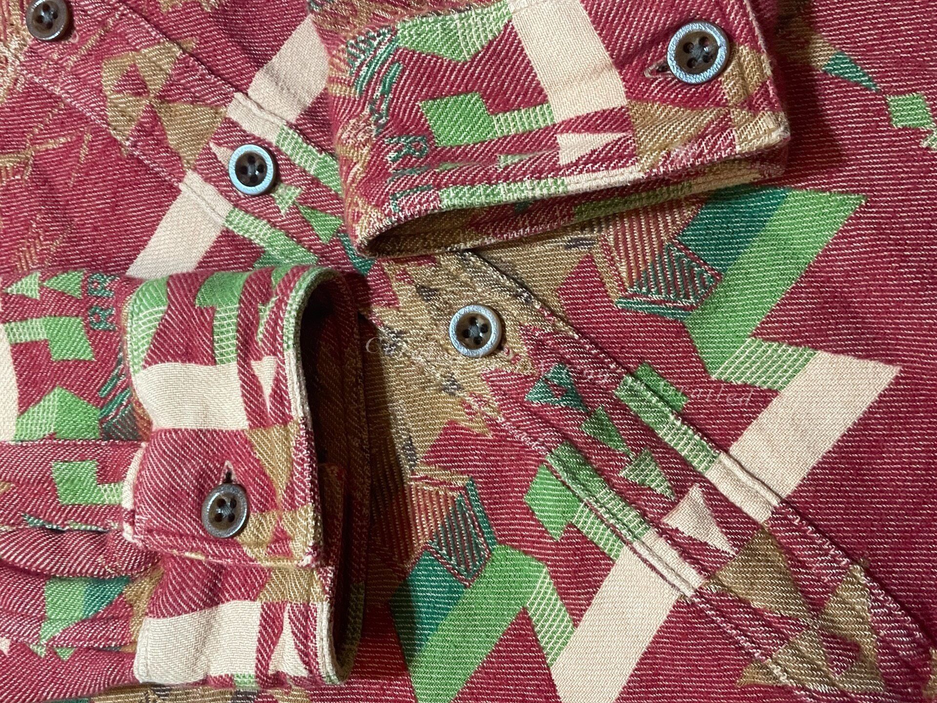 RRL Ralph Lauren RRL Vintage Southwest Blanket Shirt Size US S / EU 44-46 / 1 - 5 Thumbnail