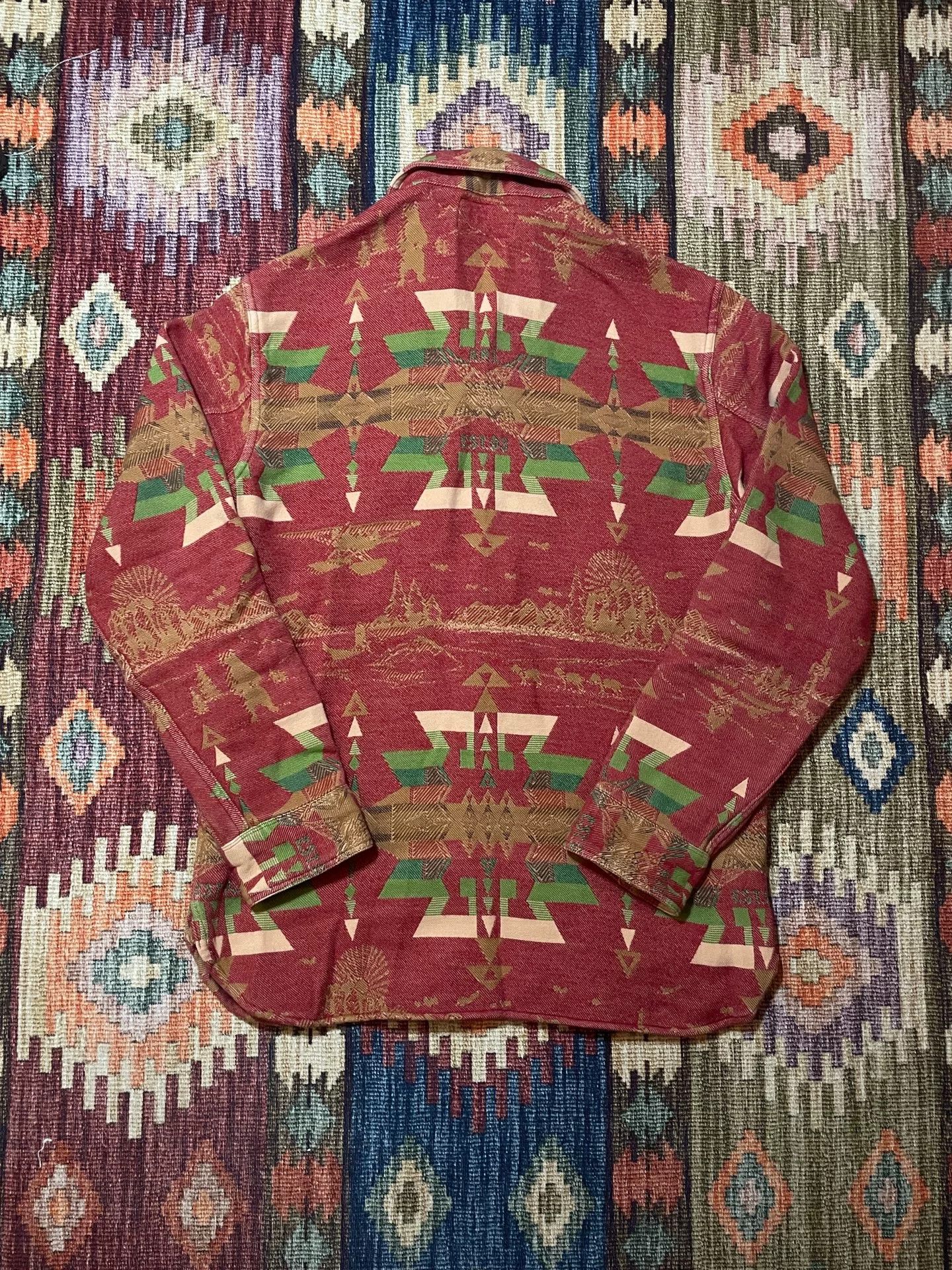 RRL Ralph Lauren RRL Vintage Southwest Blanket Shirt Size US S / EU 44-46 / 1 - 2 Thumbnail