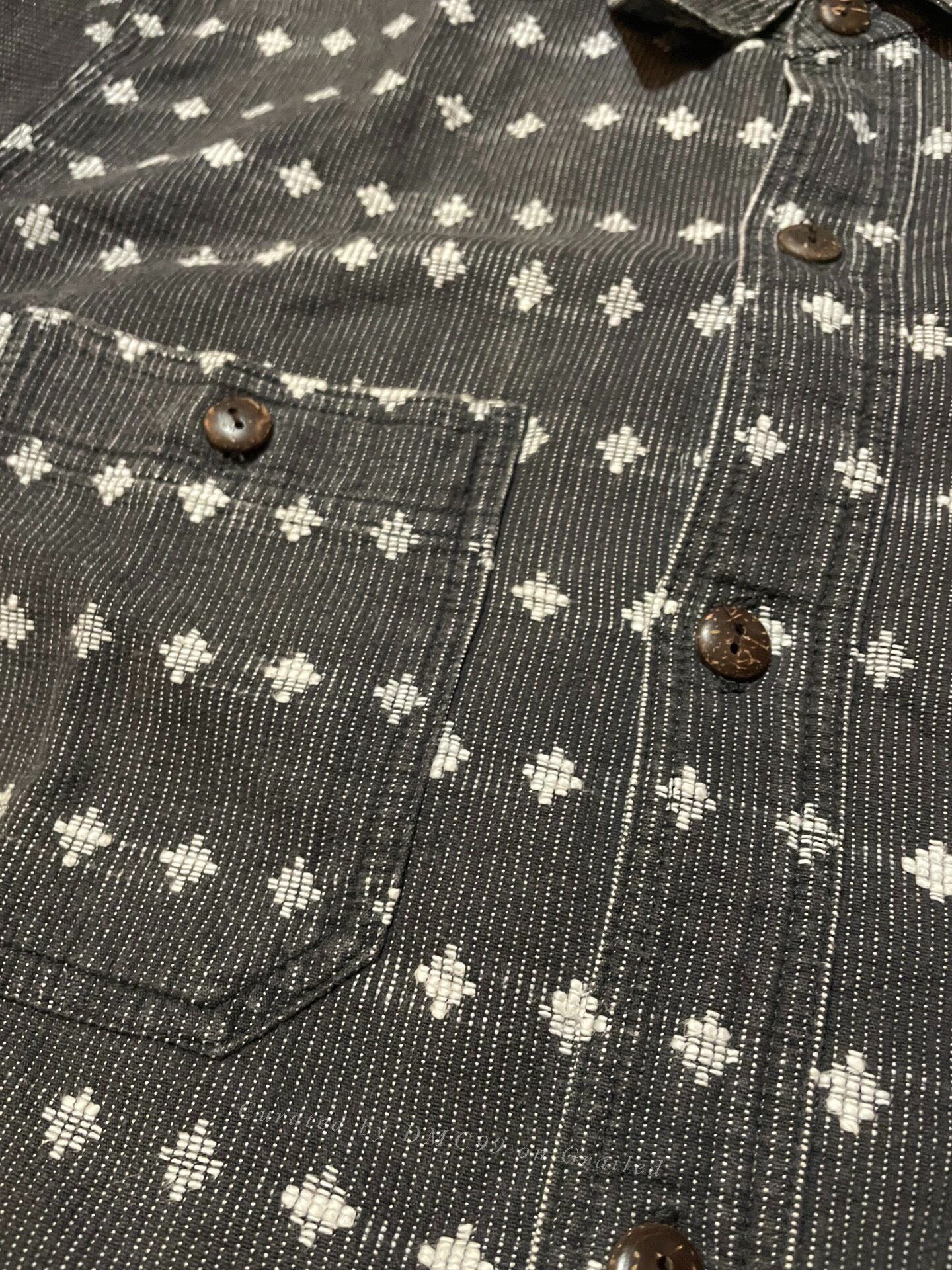 Sugar Cane Sugar Cane Navajo Pattern Woven Short Shirt Size US L / EU 52-54 / 3 - 5 Thumbnail