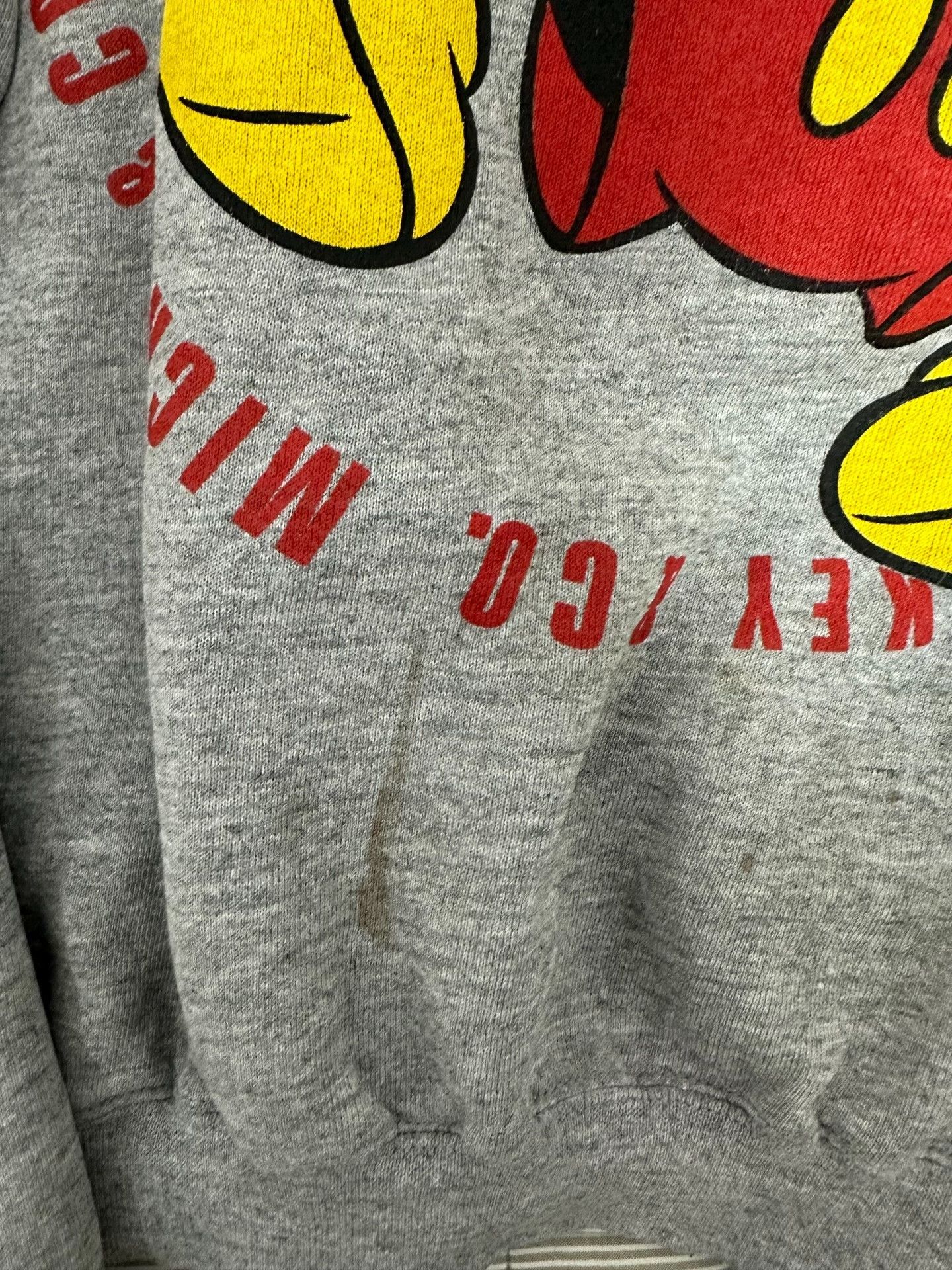 Vintage Vintage 90s Mickey&Co Disney Sweatshirt Size US M / EU 48-50 / 2 - 2 Thumbnail