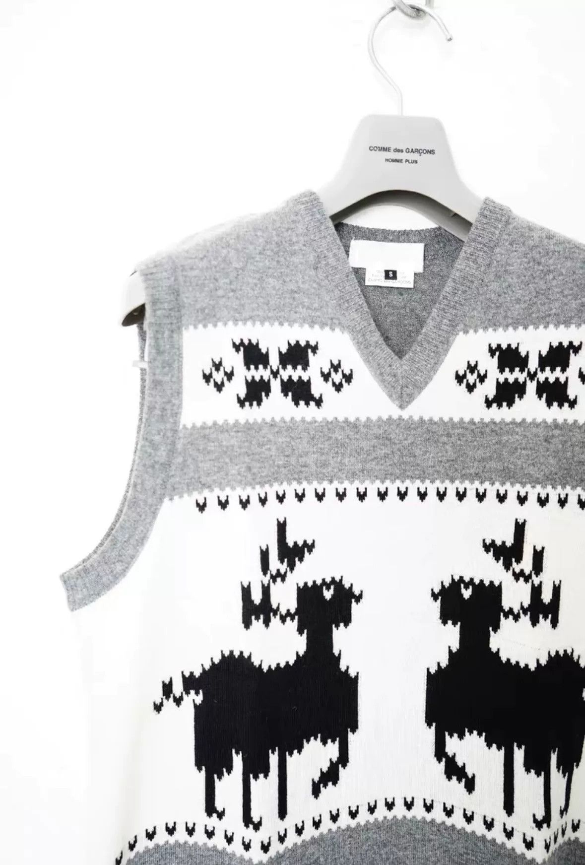 Rei Kawakubo Comme des Garçons CDG Wool Vest Size US S / EU 44-46 / 1 - 2 Thumbnail