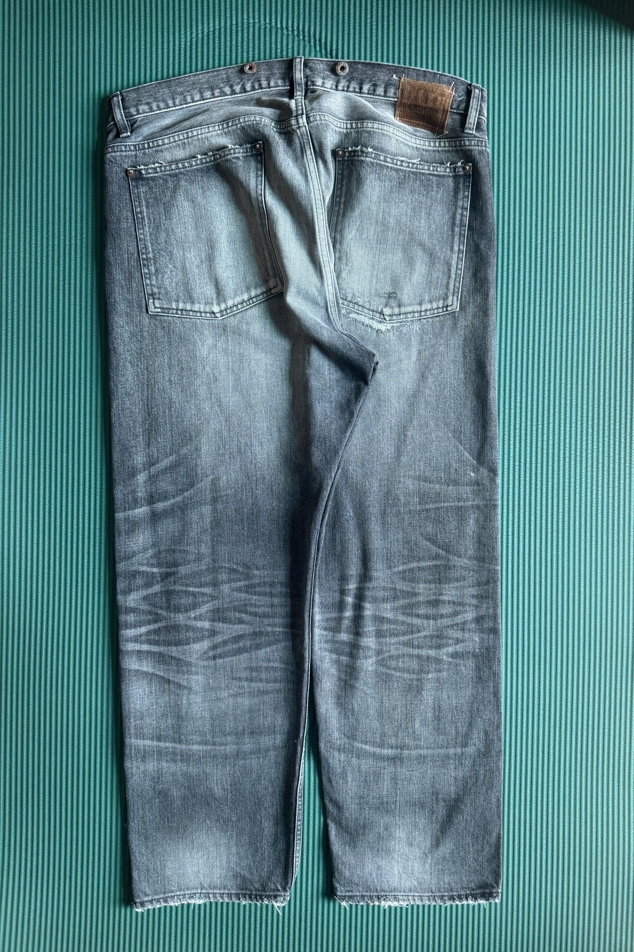 Madness MADNESS 23AW Distressed Denim Pants Size US 36 / EU 52 - 4 Thumbnail