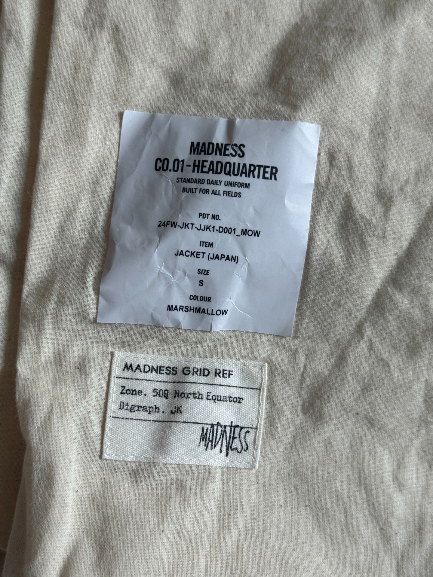 Madness MADNESS 24FW JAPAN 0001 Coach Jacket Size US S / EU 44-46 / 1 - 4 Thumbnail