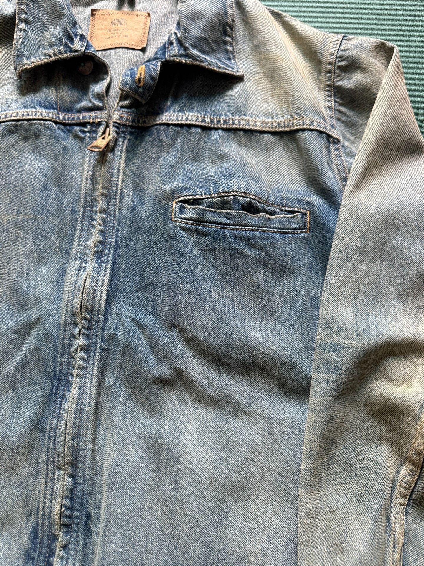 Madness MADNESS 23SS Denim Washed Jacket 2.0 Size US L / EU 52-54 / 3 - 6 Thumbnail
