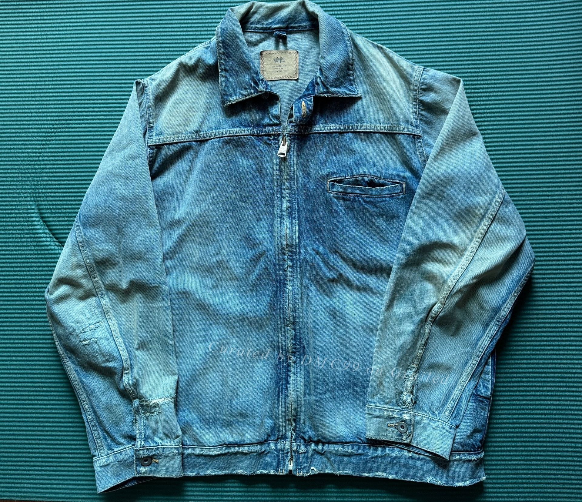 Madness MADNESS 23SS Denim Washed Jacket 2.0 Size US L / EU 52-54 / 3 - 2 Thumbnail