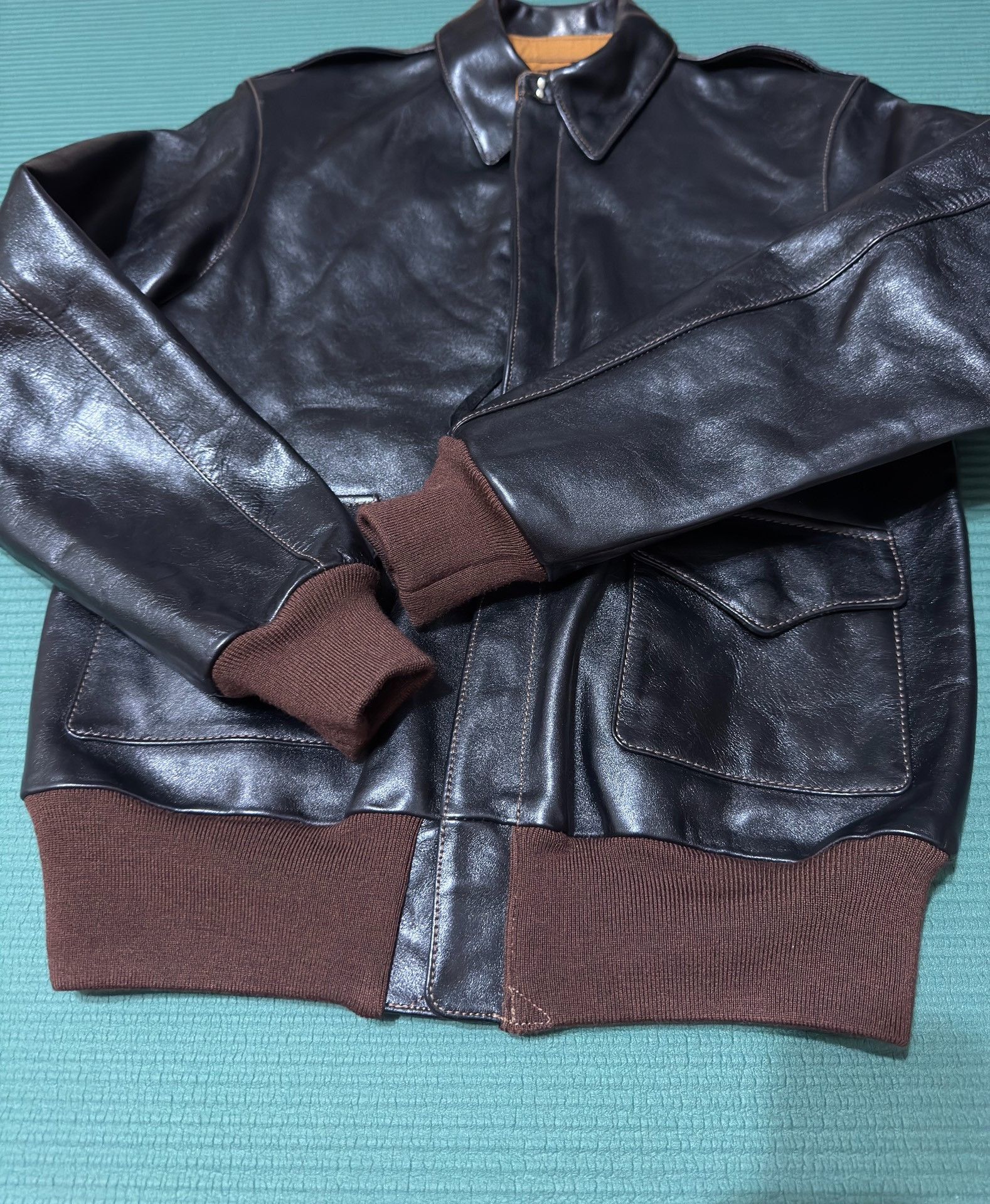 Rainbow Rainbowsecret Shinki Horsehide A-2 Jacket Size US M / EU 48-50 / 2 - 5 Thumbnail
