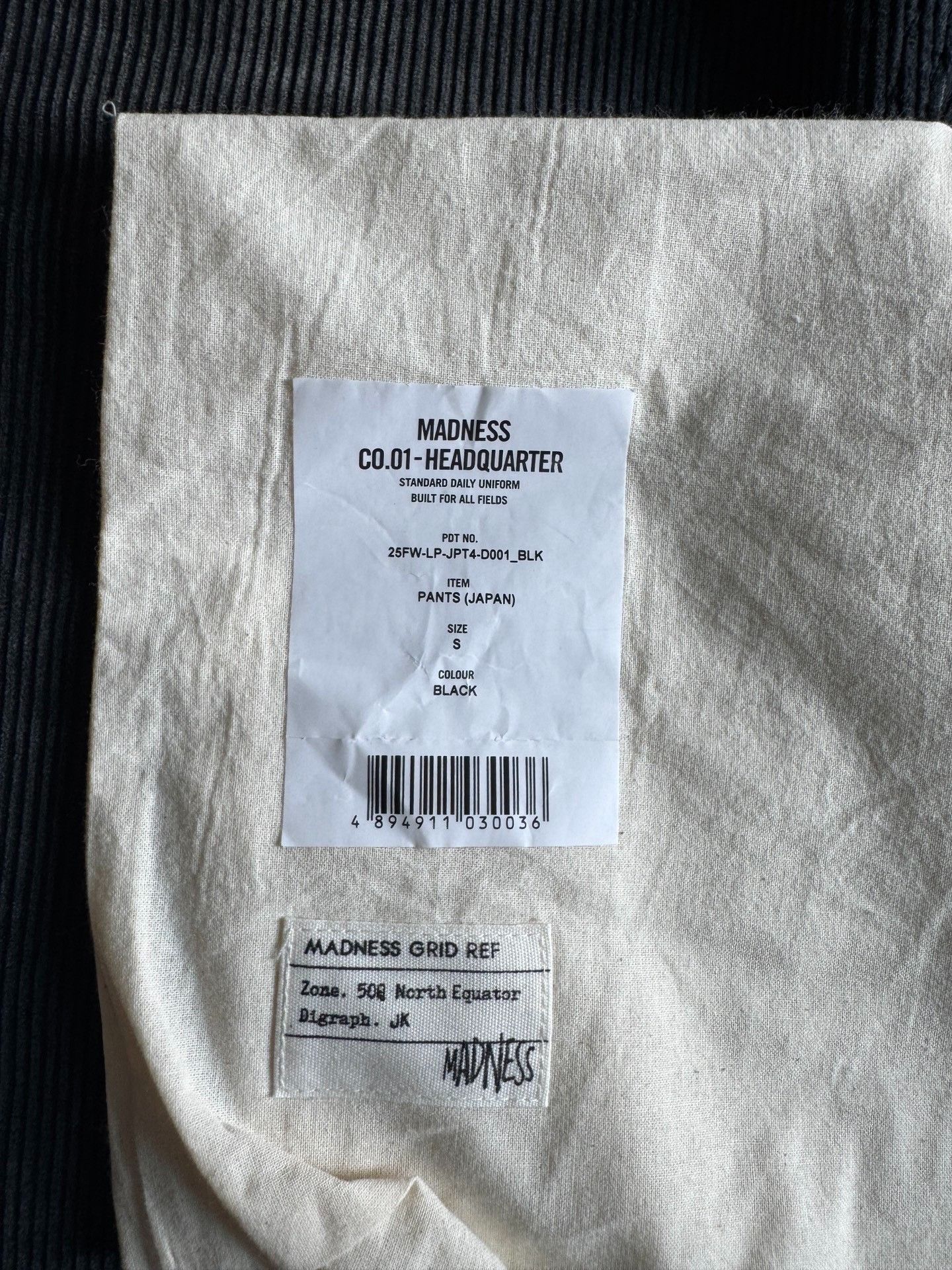 Madness MADNESS 25AW 10W-CORD WIDE PANTS Size US 26 / EU 42 - 4 Thumbnail