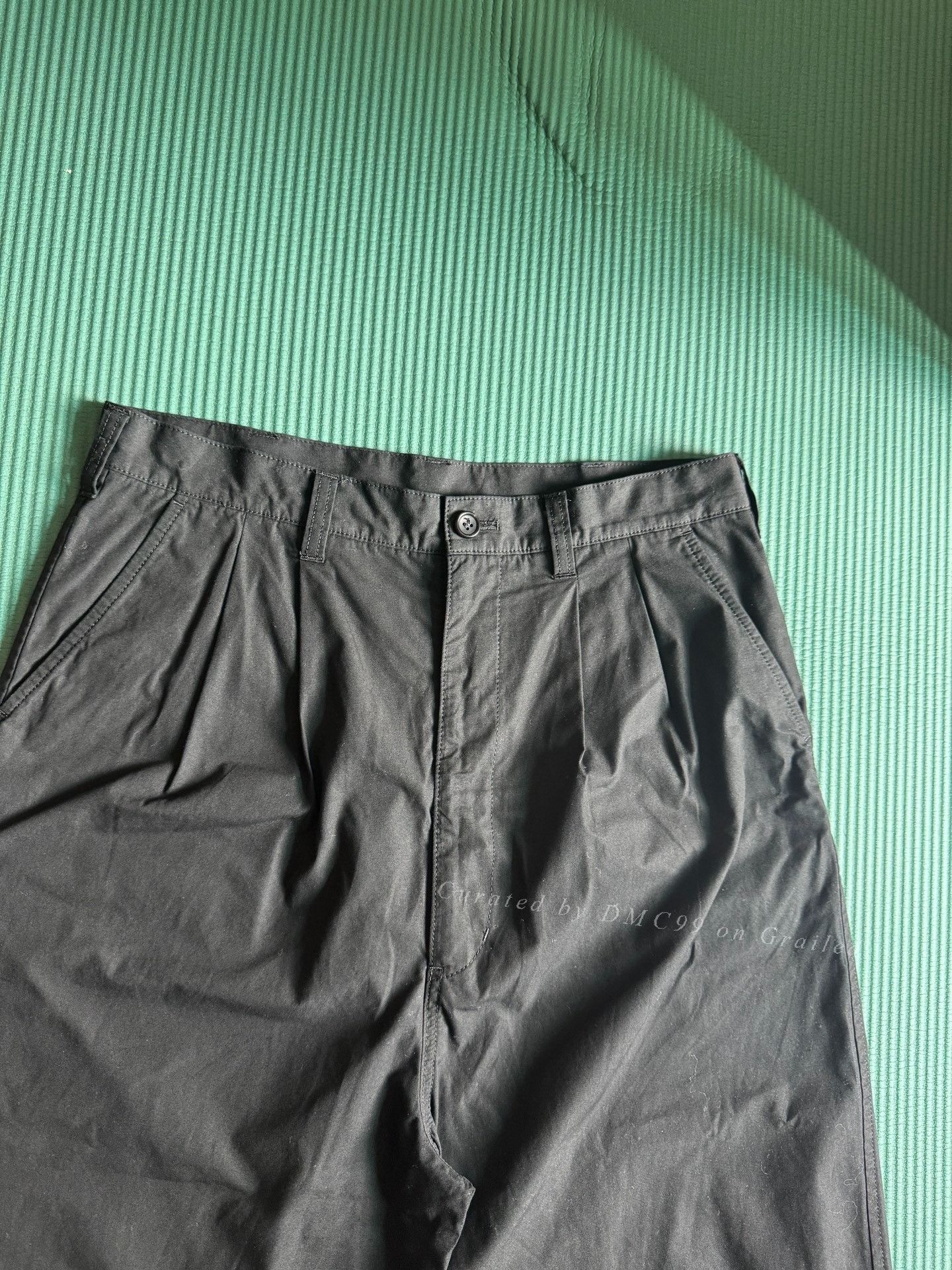 Comme des Garcons COMME des GARÇONS HOMME Double-Pleated Cropped Pants Size US 32 / EU 48 - 3 Thumbnail